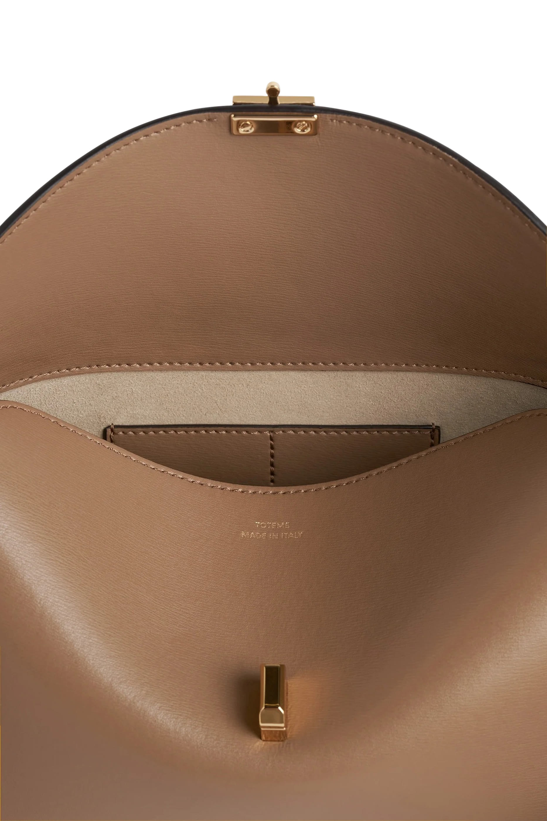 كلاتش بقفل على شكل حرف T جلد