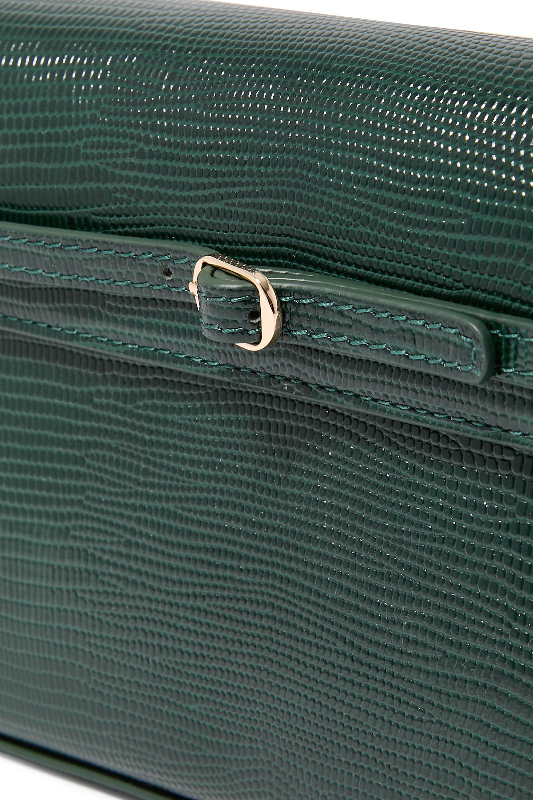 Emerald Lizard Shoulder Bag – Limited Edition