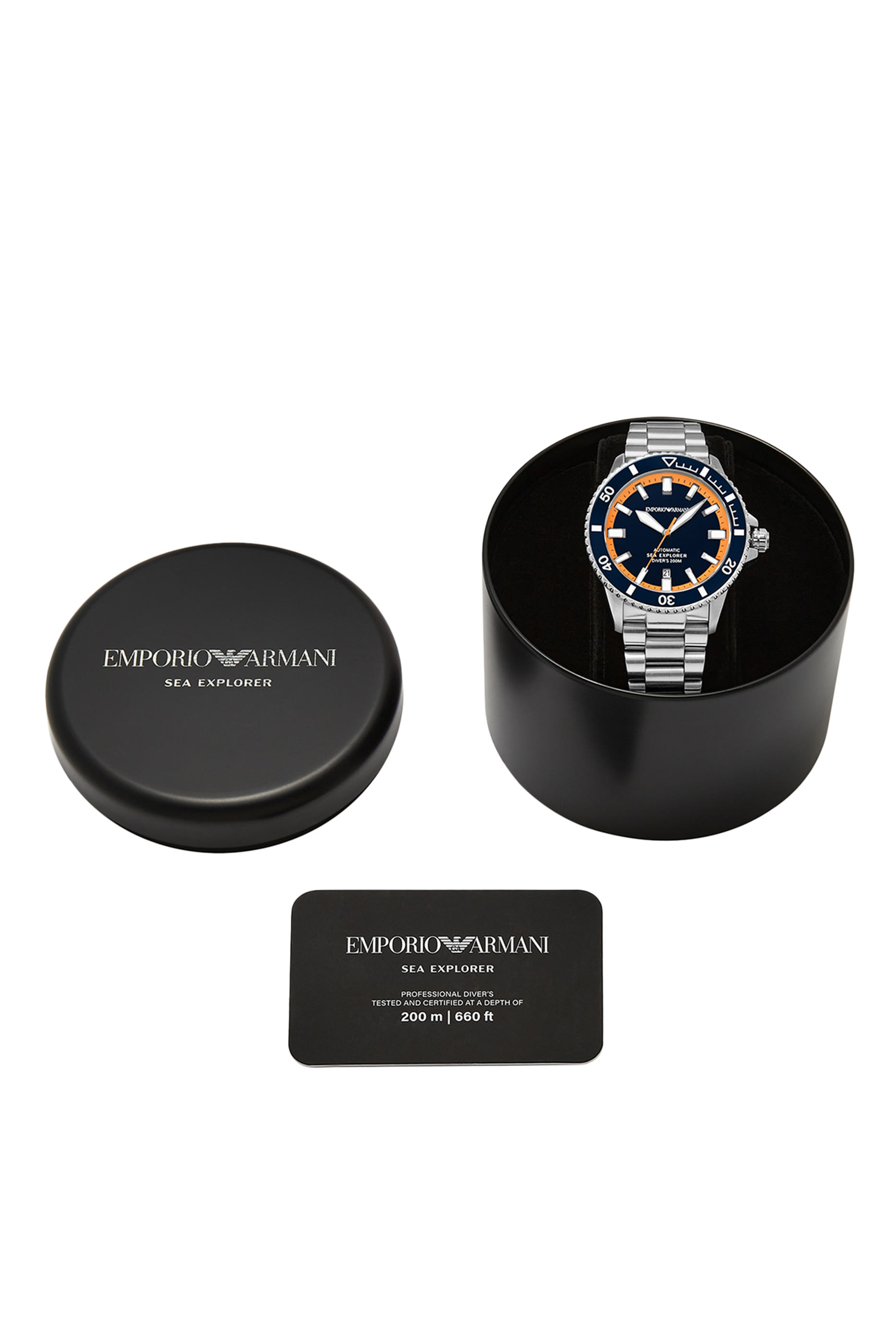 ساعة سي إكسبلورر أوتوماتيكية ستانليس ستيل 