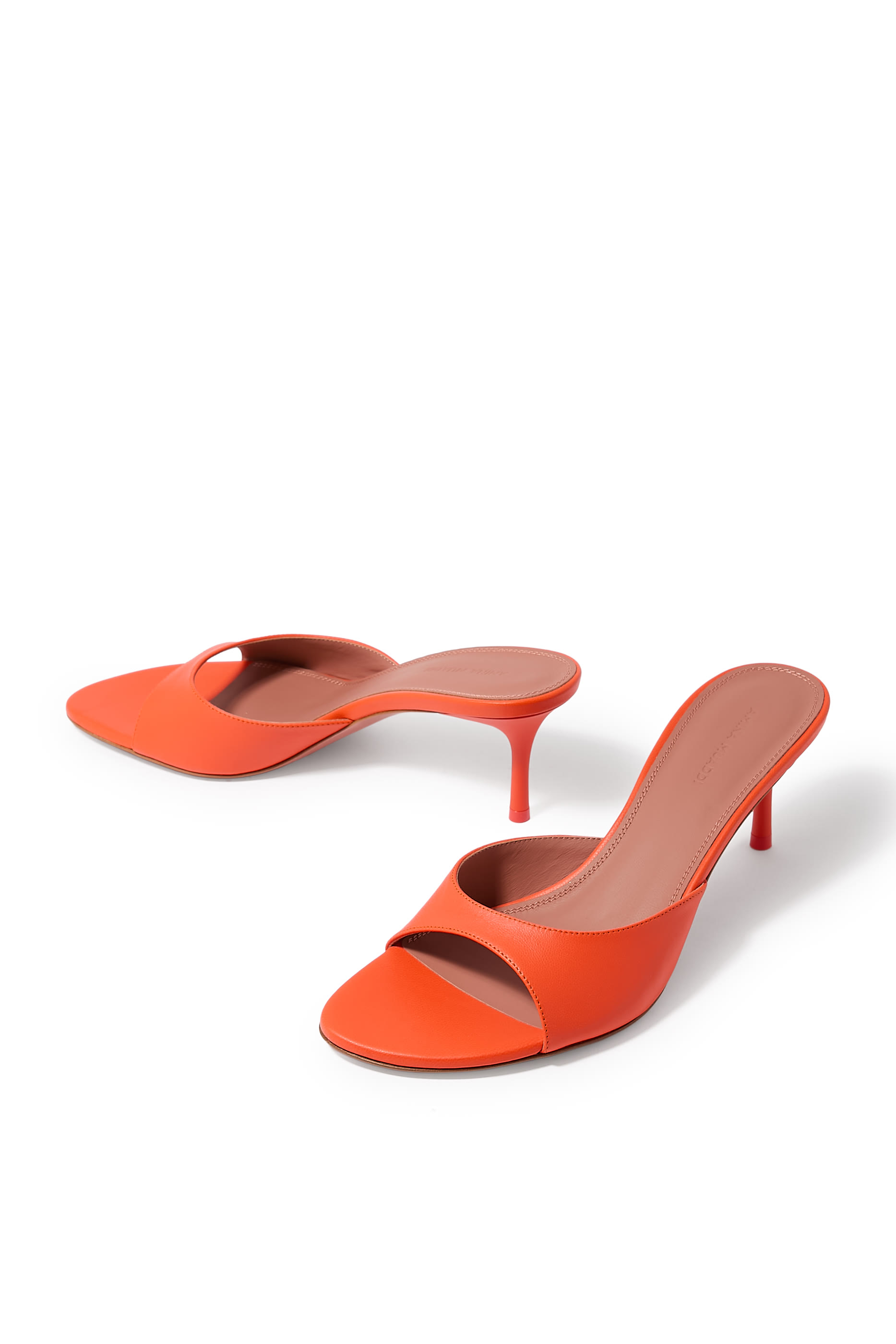 حذاء جين 60 مفتوح من الخلف جلد