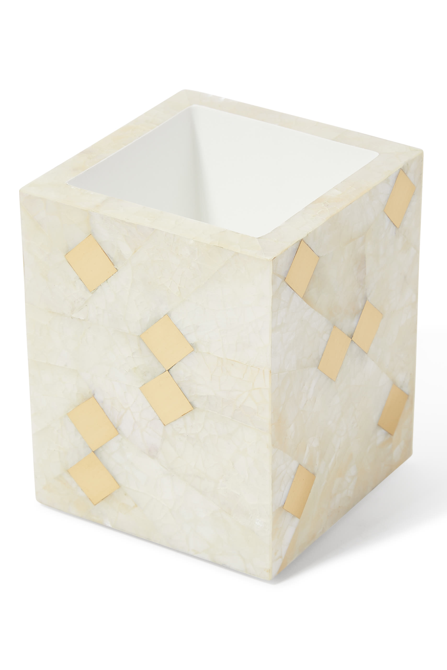 سلة مهملات رخام