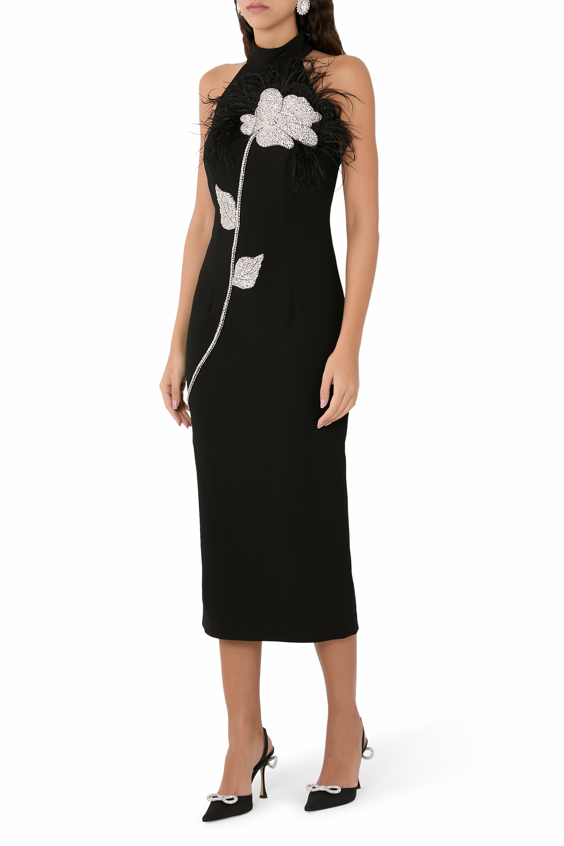 فستان ستارلايت متوسط الطول