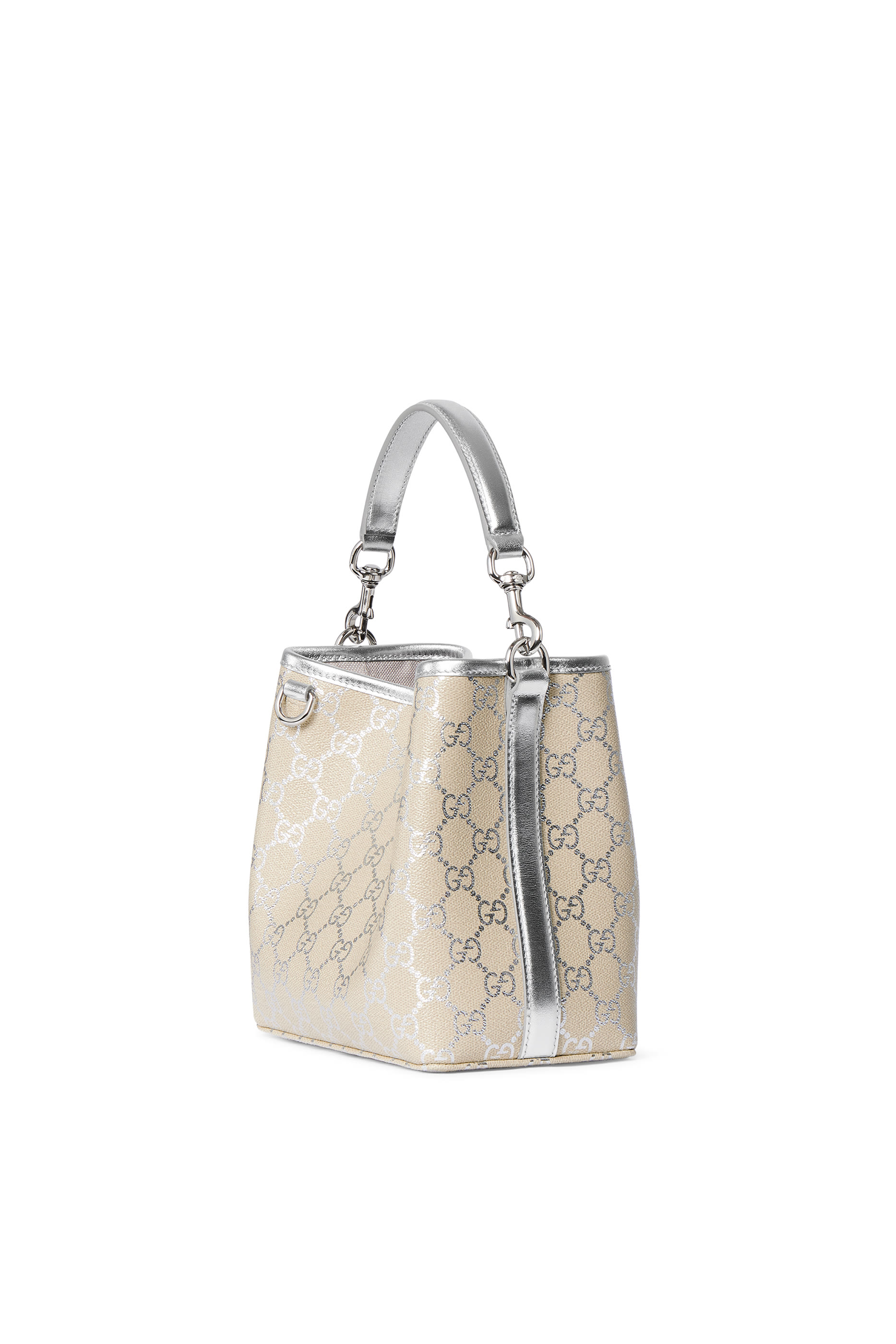 حقيبة باكيت صغيرة بشعار الماركة