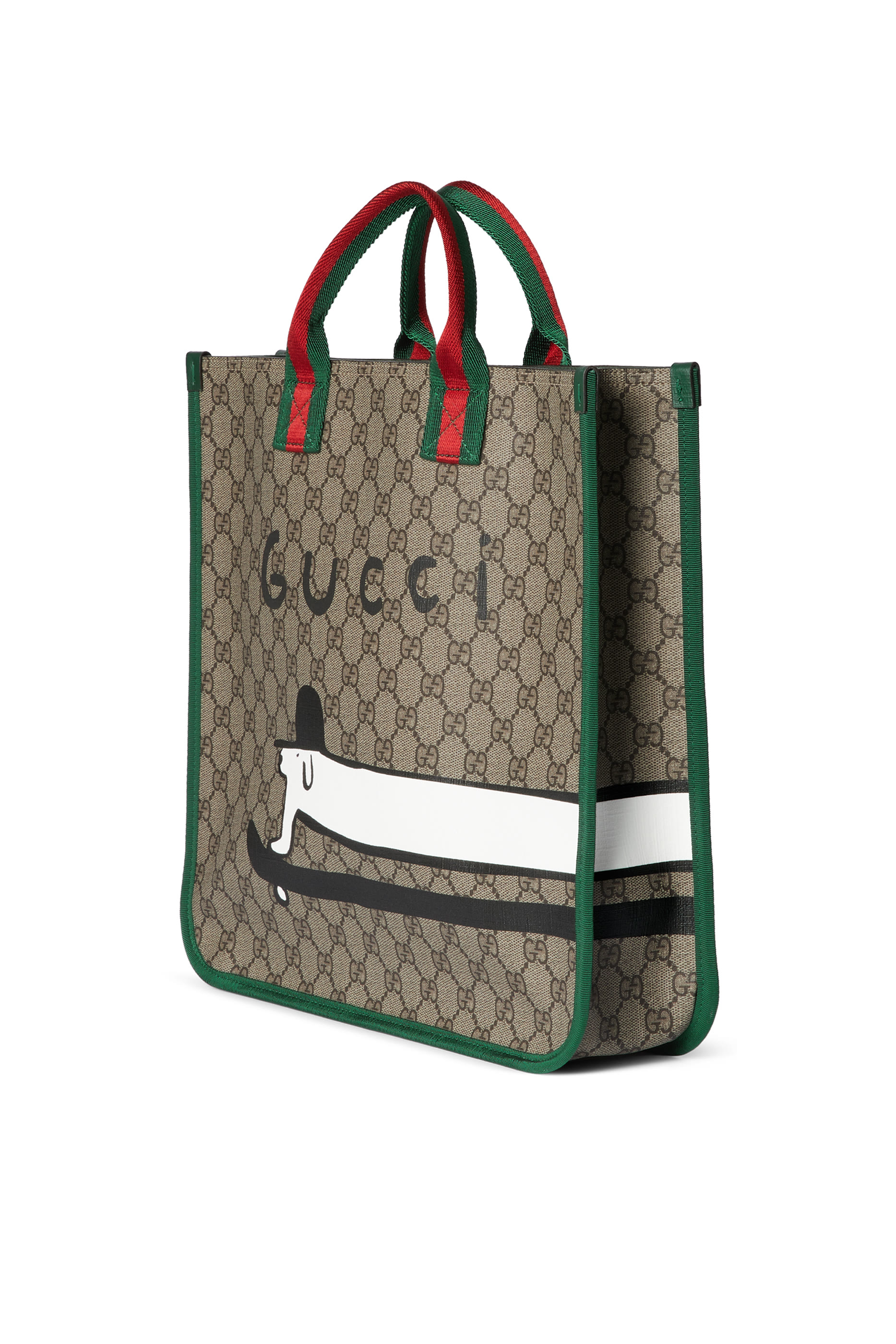 حقيبة يد بطبعة كلب وشعار الماركة للأطفال