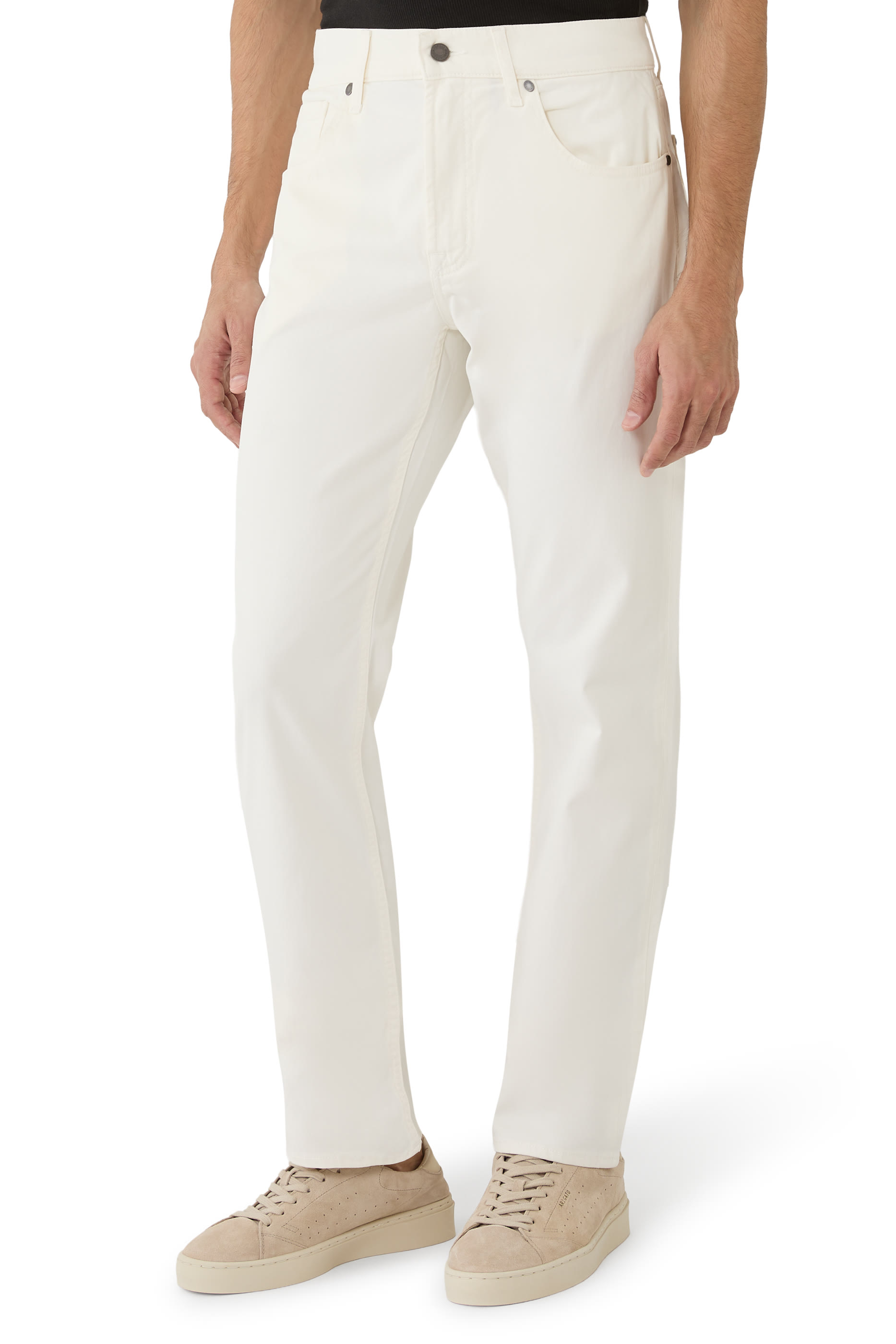 بنطال جينز بقصة ضيقة قماش لوكس برفورمنس ساتين