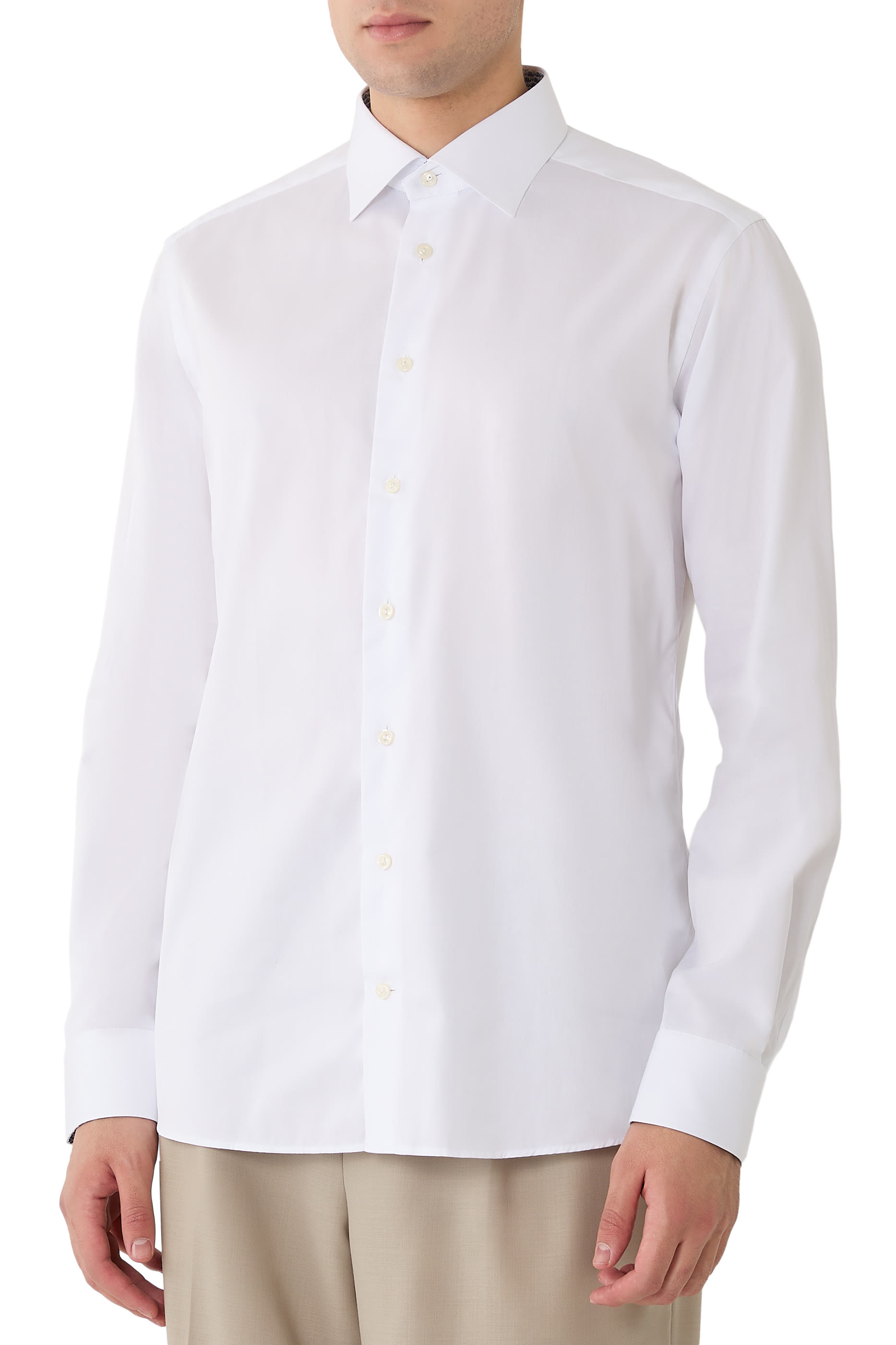 قميص تويل مميز للماركة 