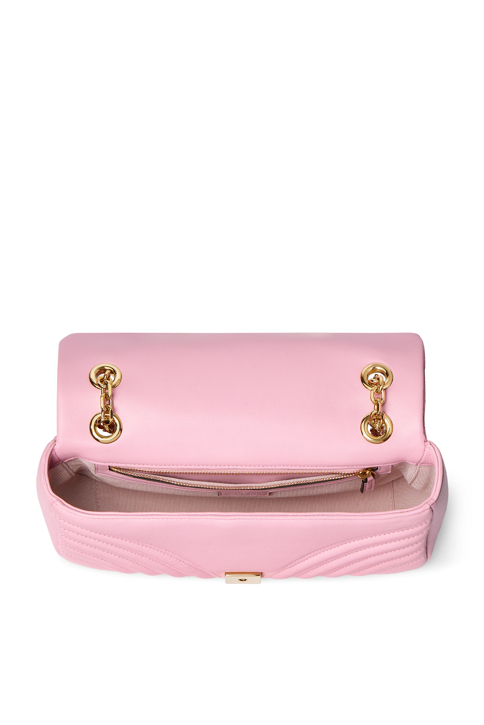 حقيبة كتف مارمونت متوسطة بنقشة حرفي شعار الماركة