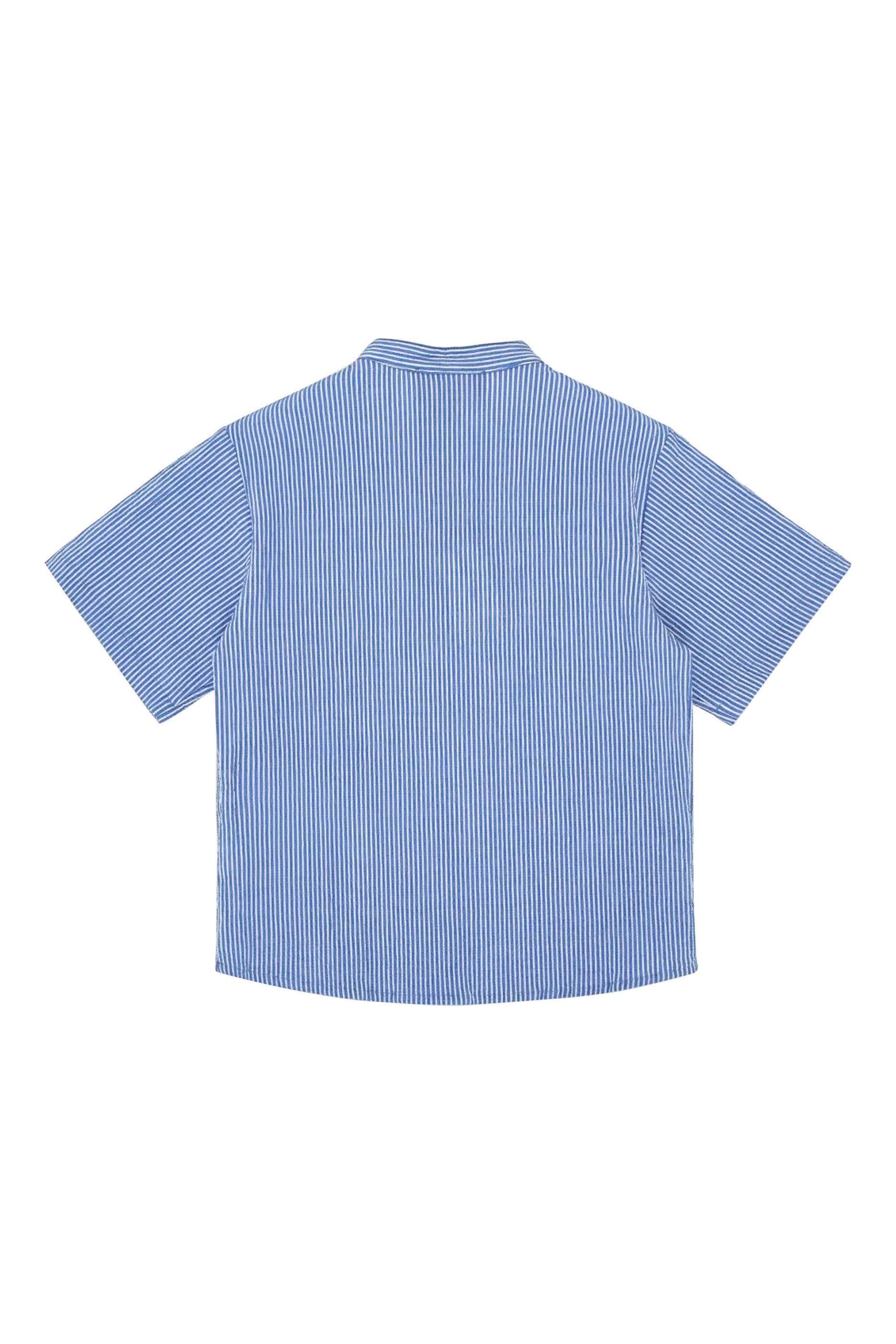 قميص مخطط بشعار الماركة للأطفال