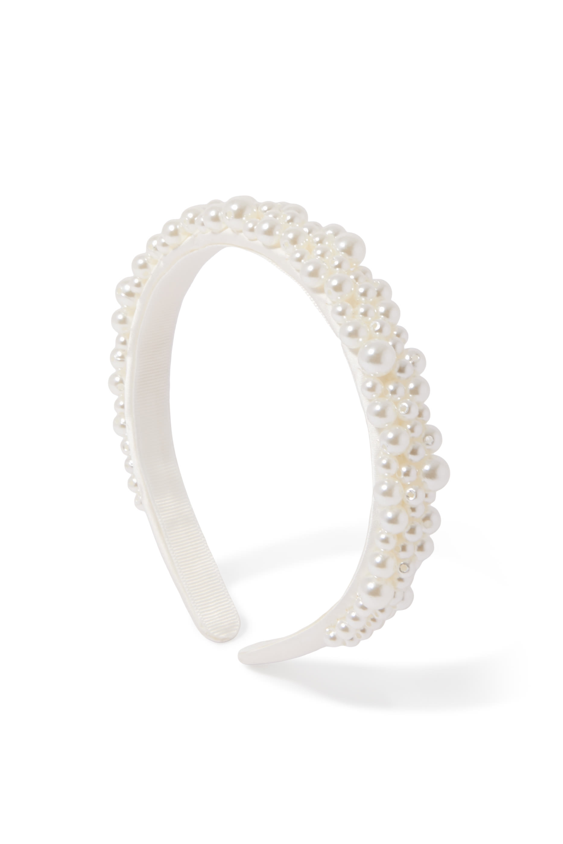 طوق رأس ستان مزين بلؤلؤ للأطفال