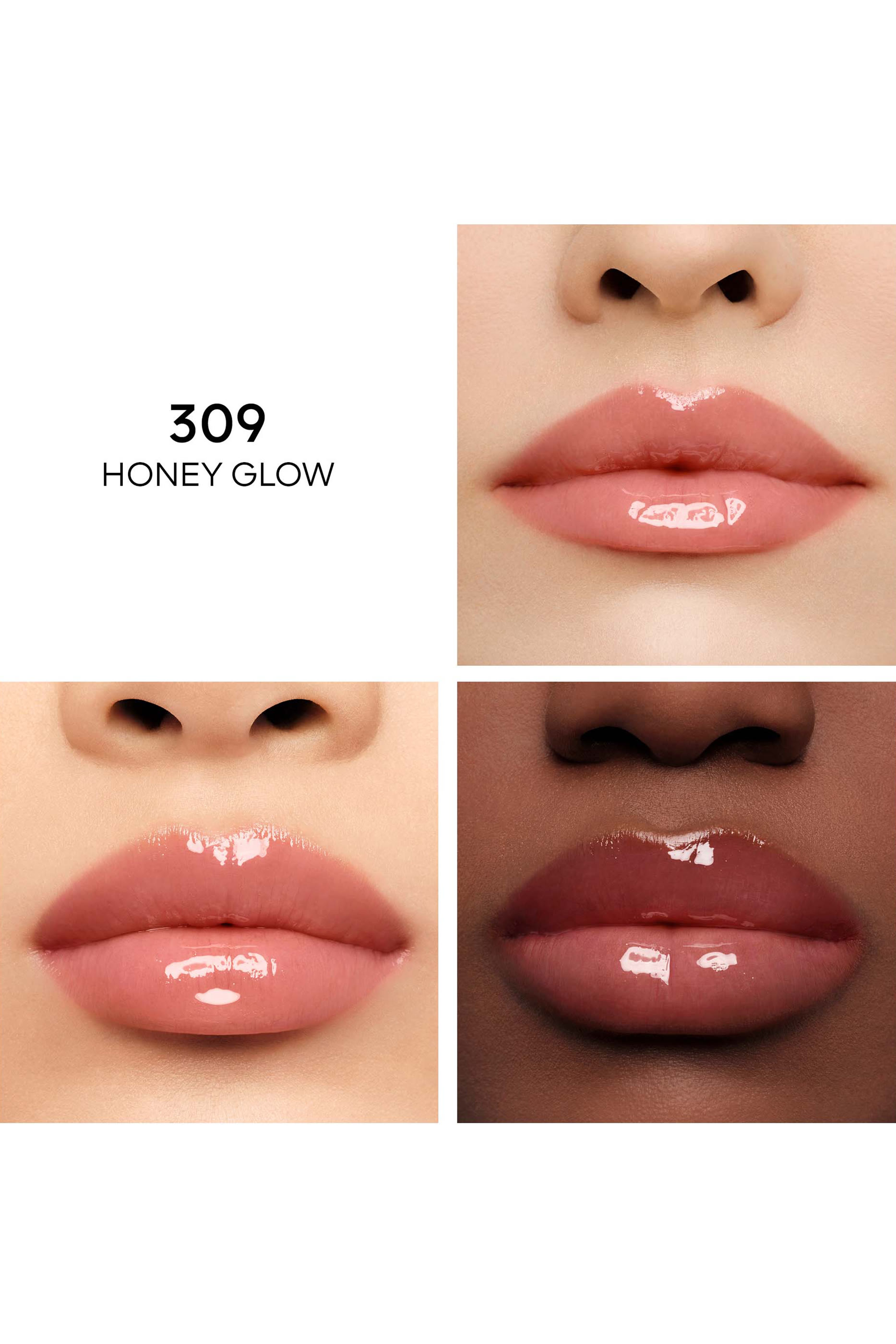 زيت شفاه كيس كيس بي غلو ملون بالعسل، 92% مكونات من أصل طبيعي