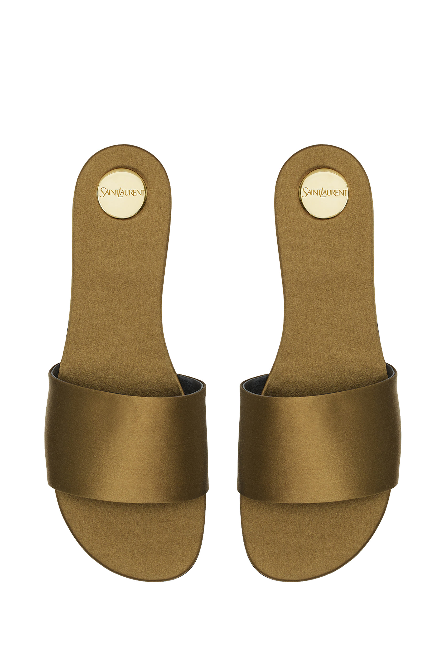 حذاء مفتوح كارليل بنعل مسطح ستان