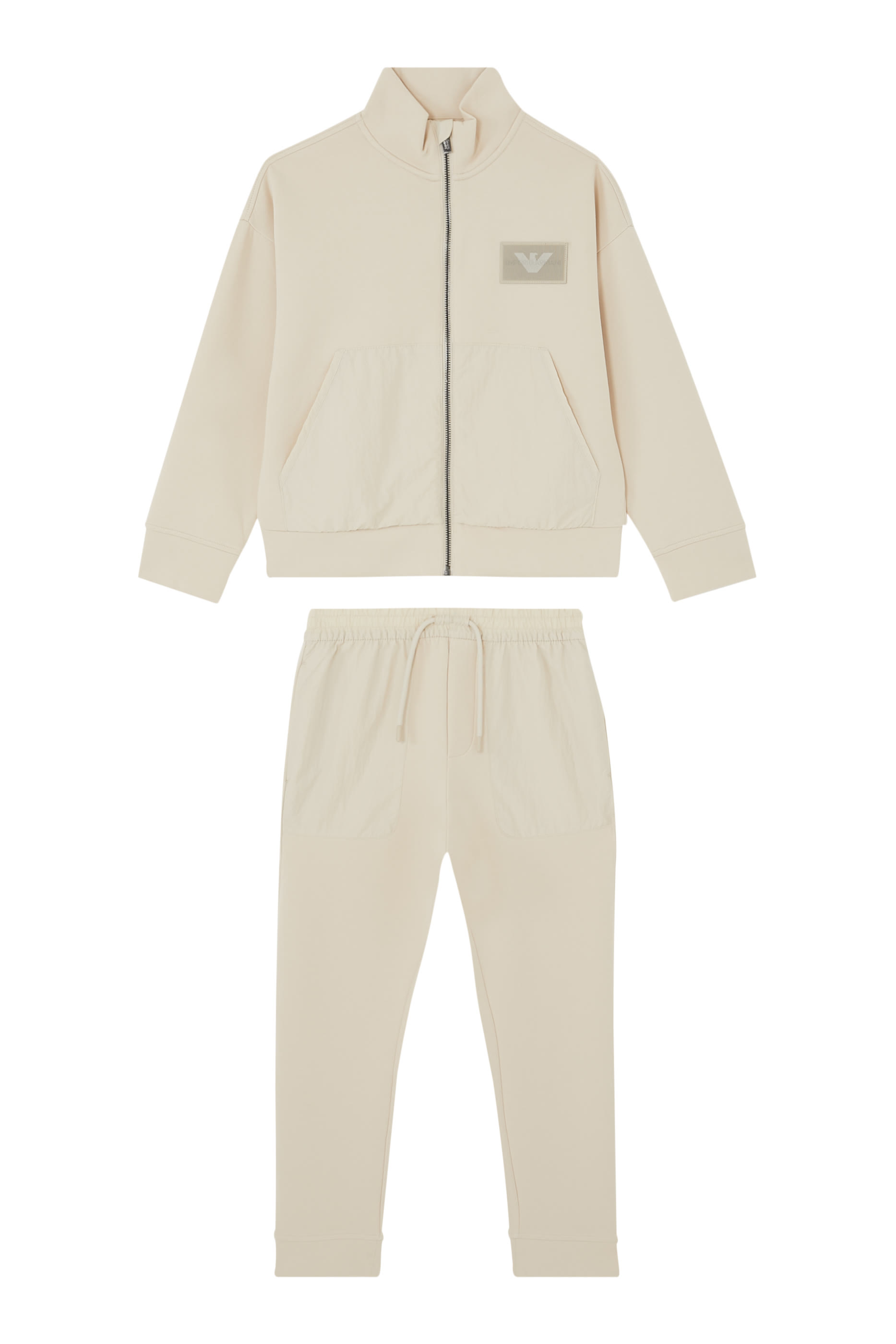 بدلة رياضية بشعار الماركة للأطفال