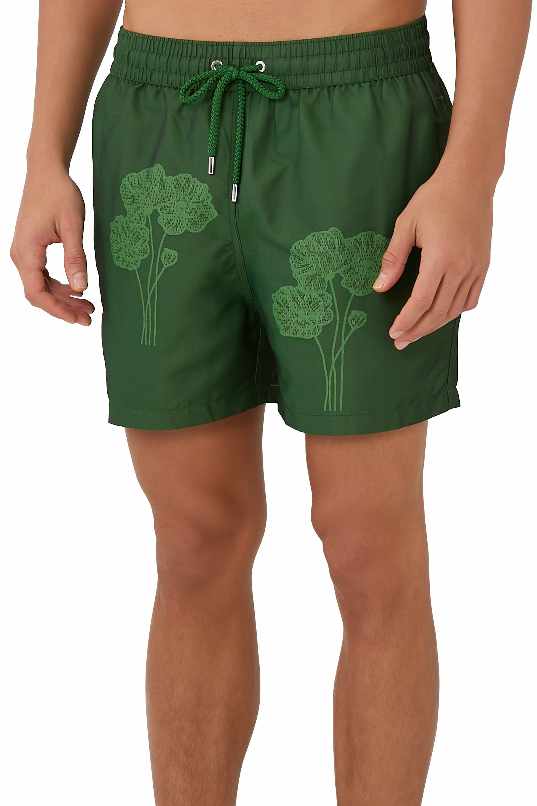  Rio Sport Floral Jacquard Swim Shorts