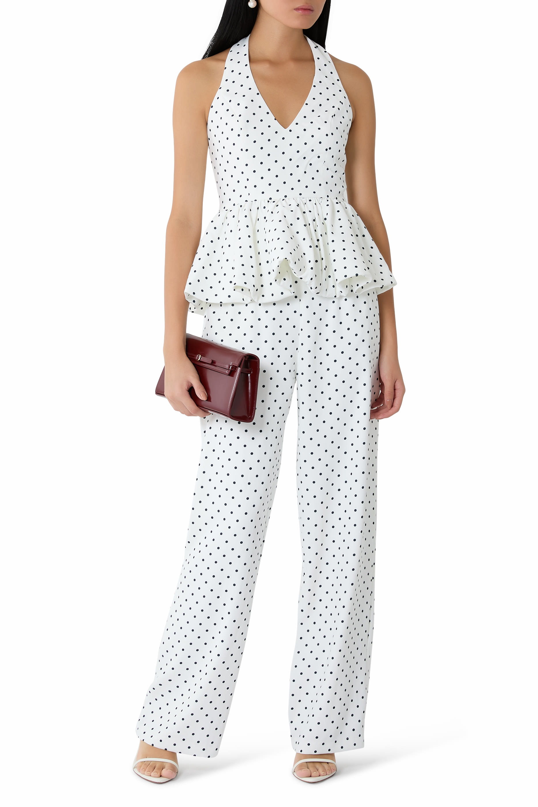 بنطال التميت ميوز بقصة ساق واسعة