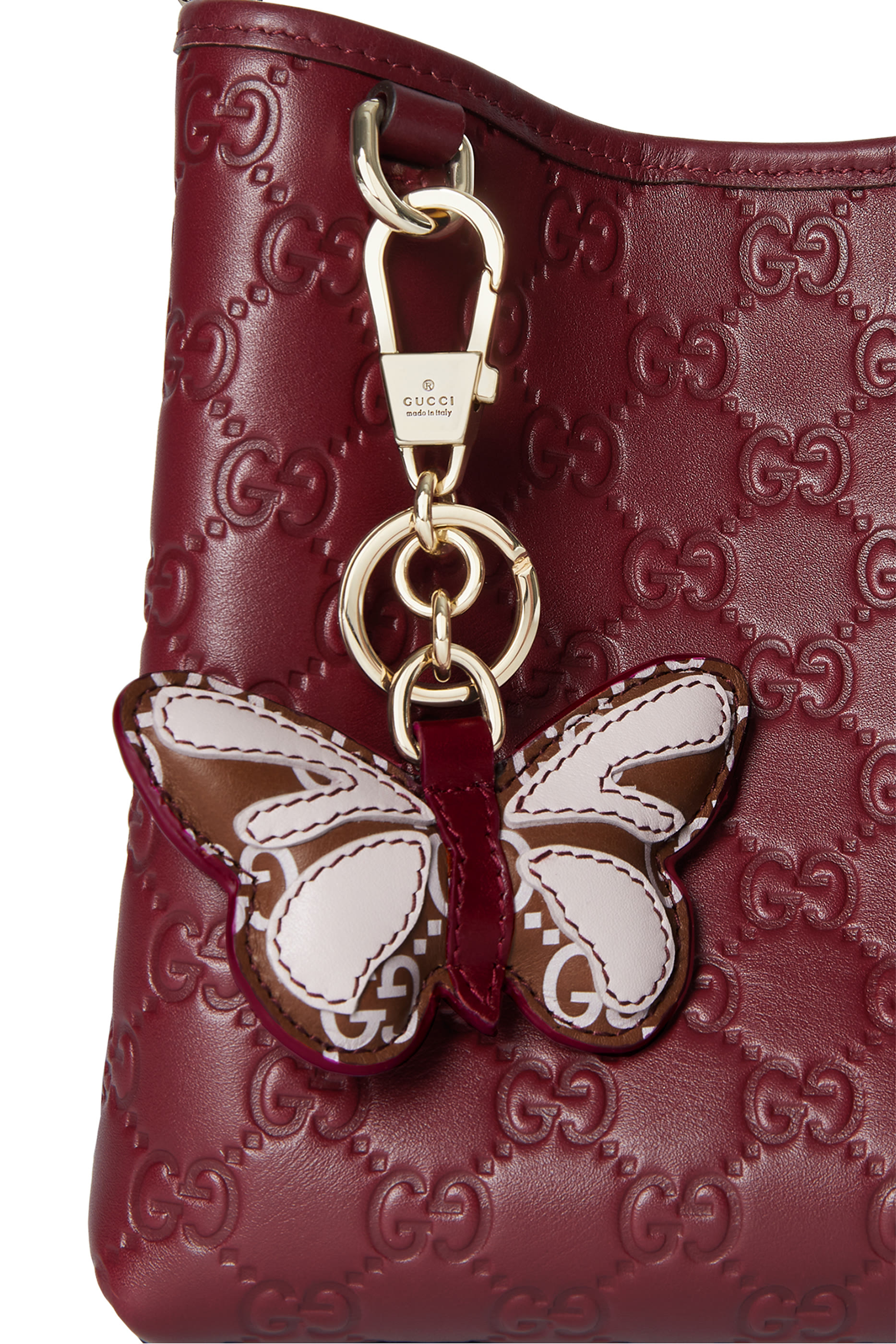  حقيبة باكيت صغيرة مزينة بشعار الماركة