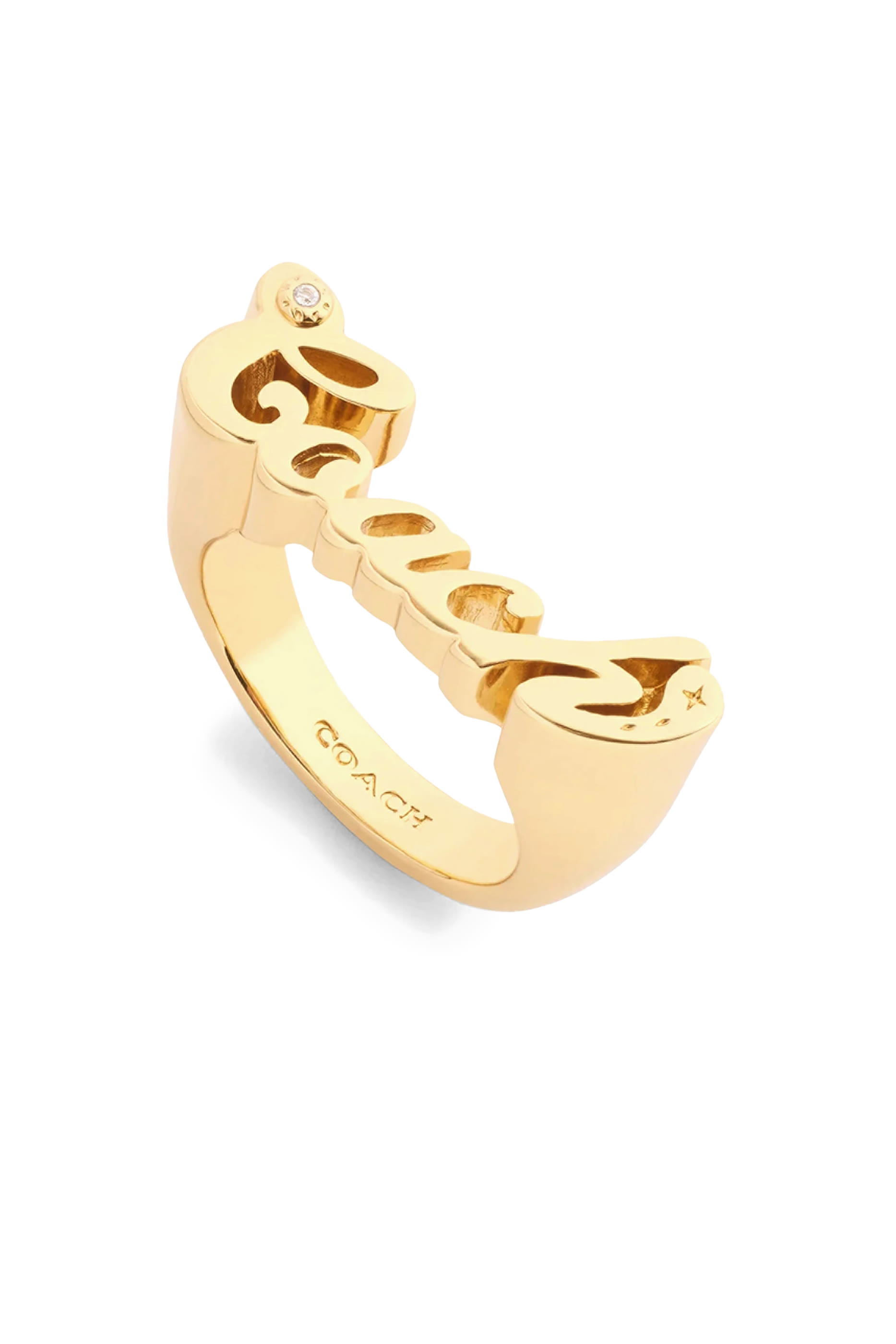 خاتم بتصميم شعار الماركة