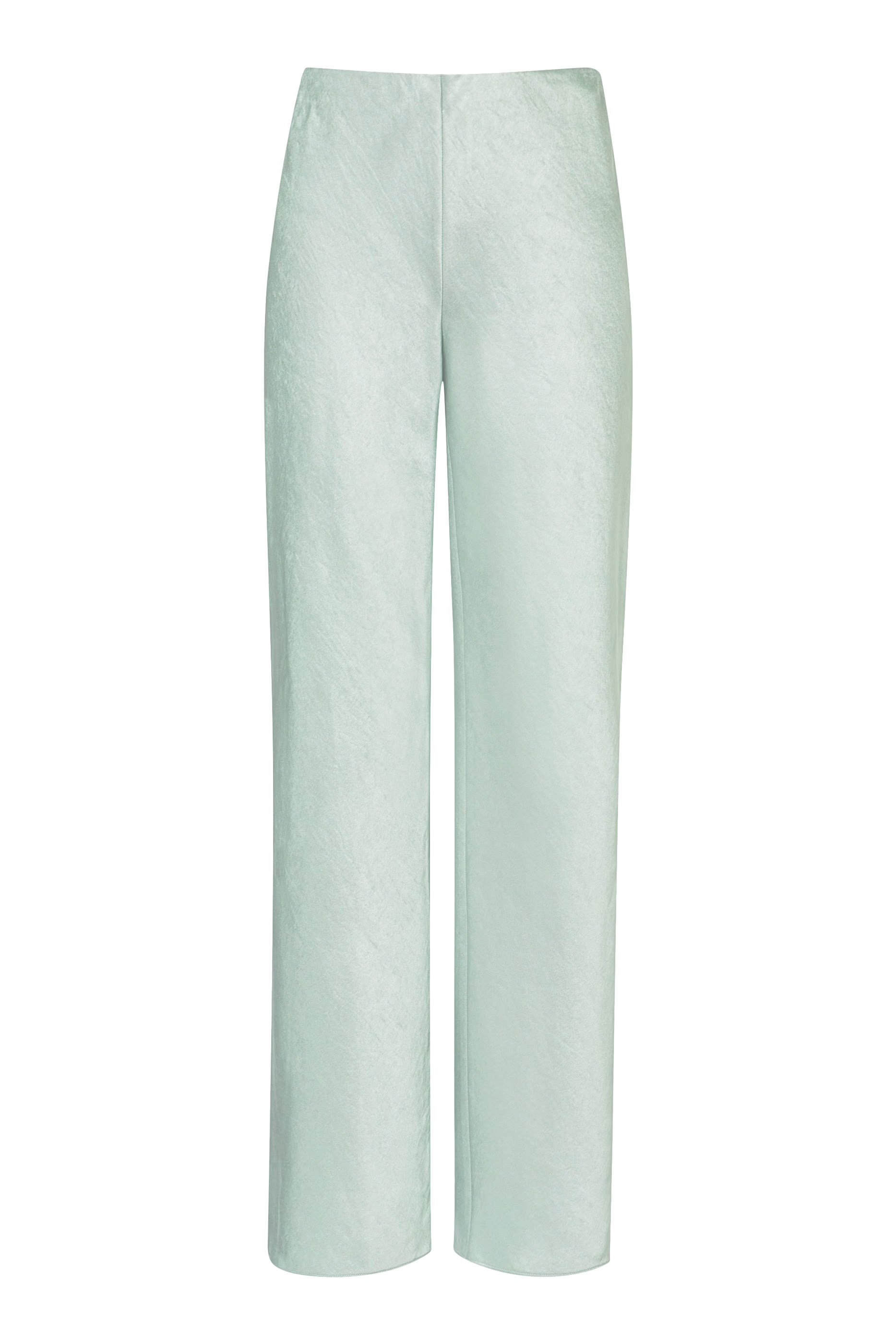 بنطال بياس بقصة واسعة ساتان