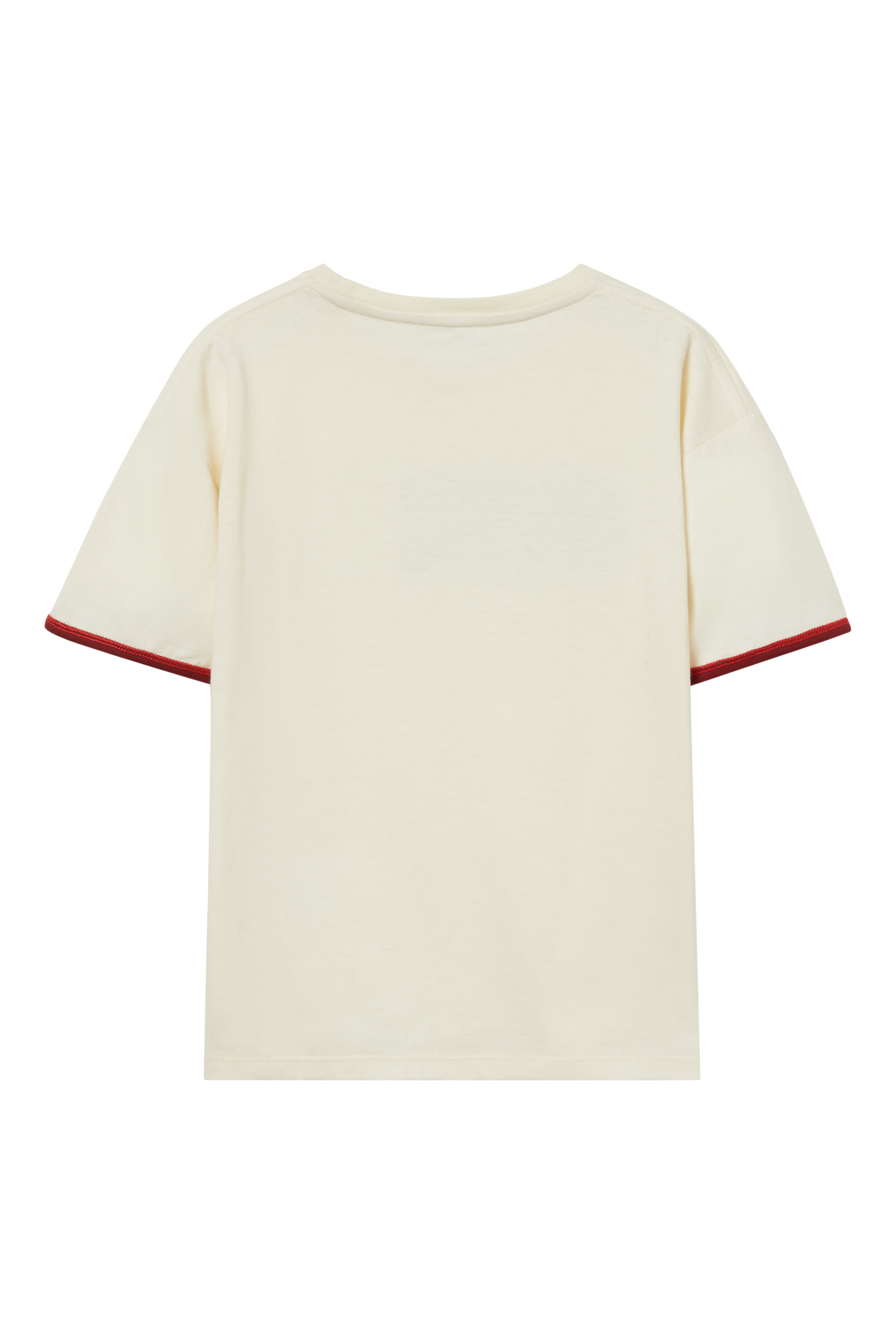 تيشيرت برقعة شعار الماركة قطن للأطفال