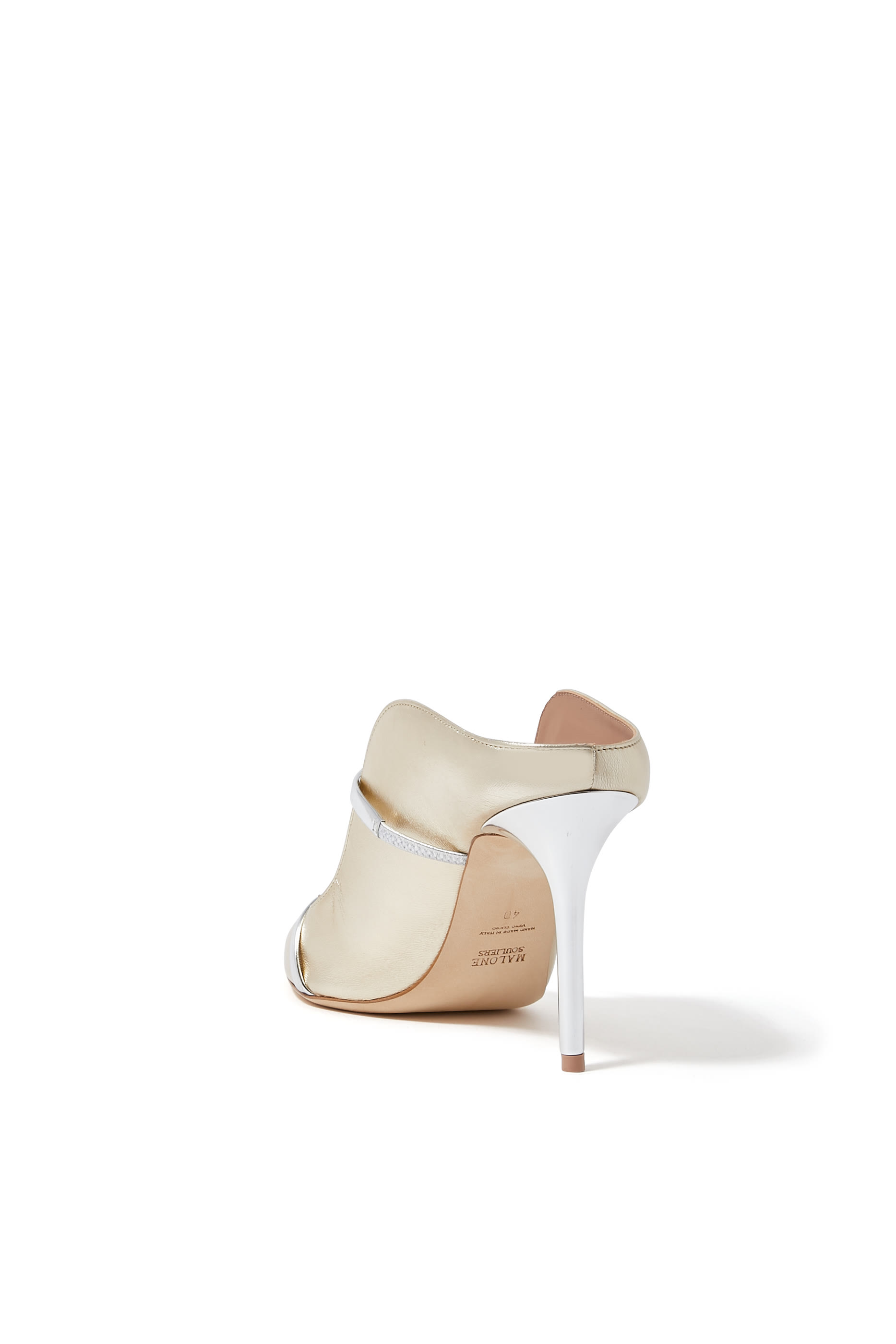 حذاء مورين مفتوح من الخلف 85 جلد لامع