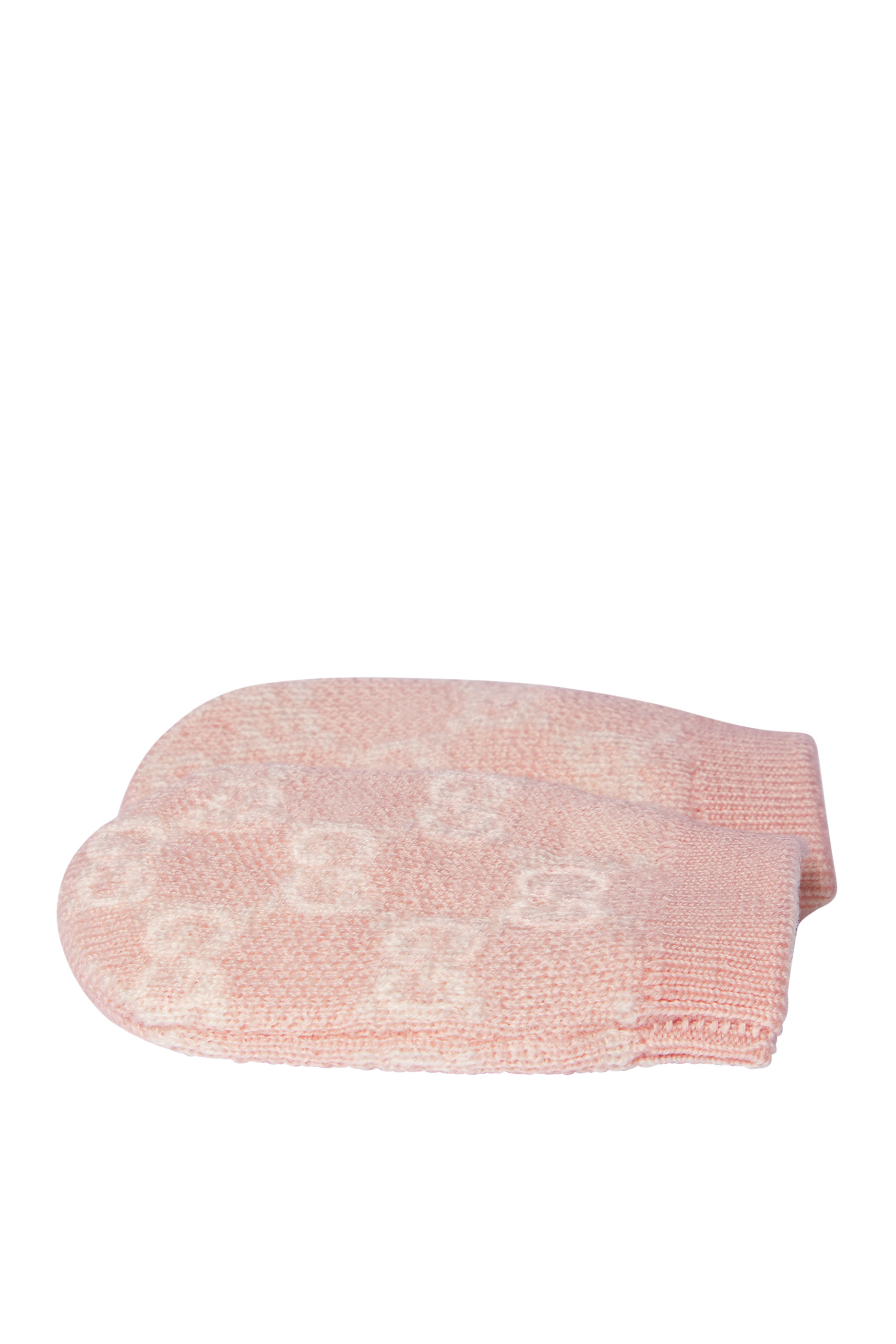 قفازات بشعار الماركة صوف للأطفال