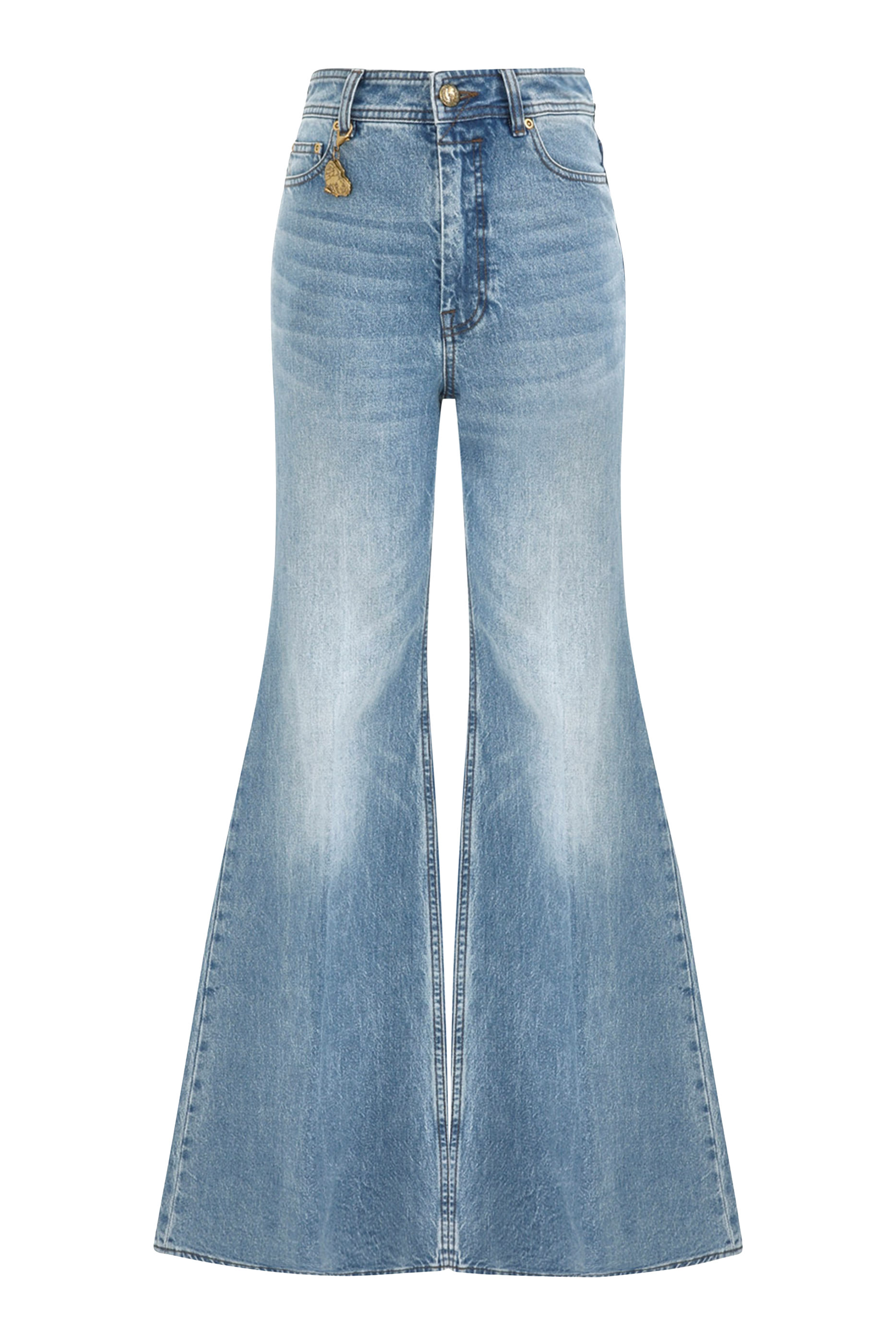 Flare High-Waisted Jeans