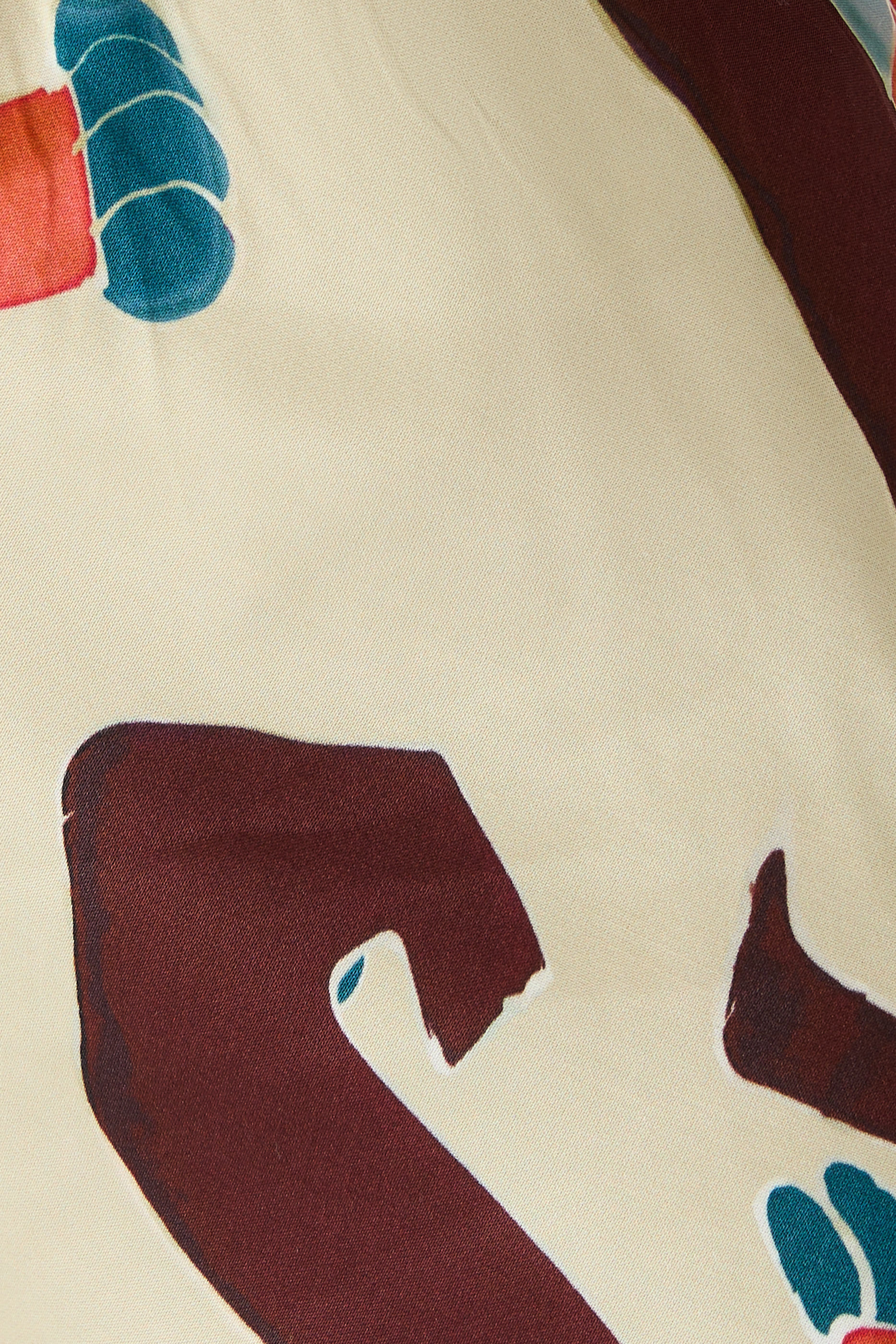 بنطال كاريس ماندراكي بنقشة زهور