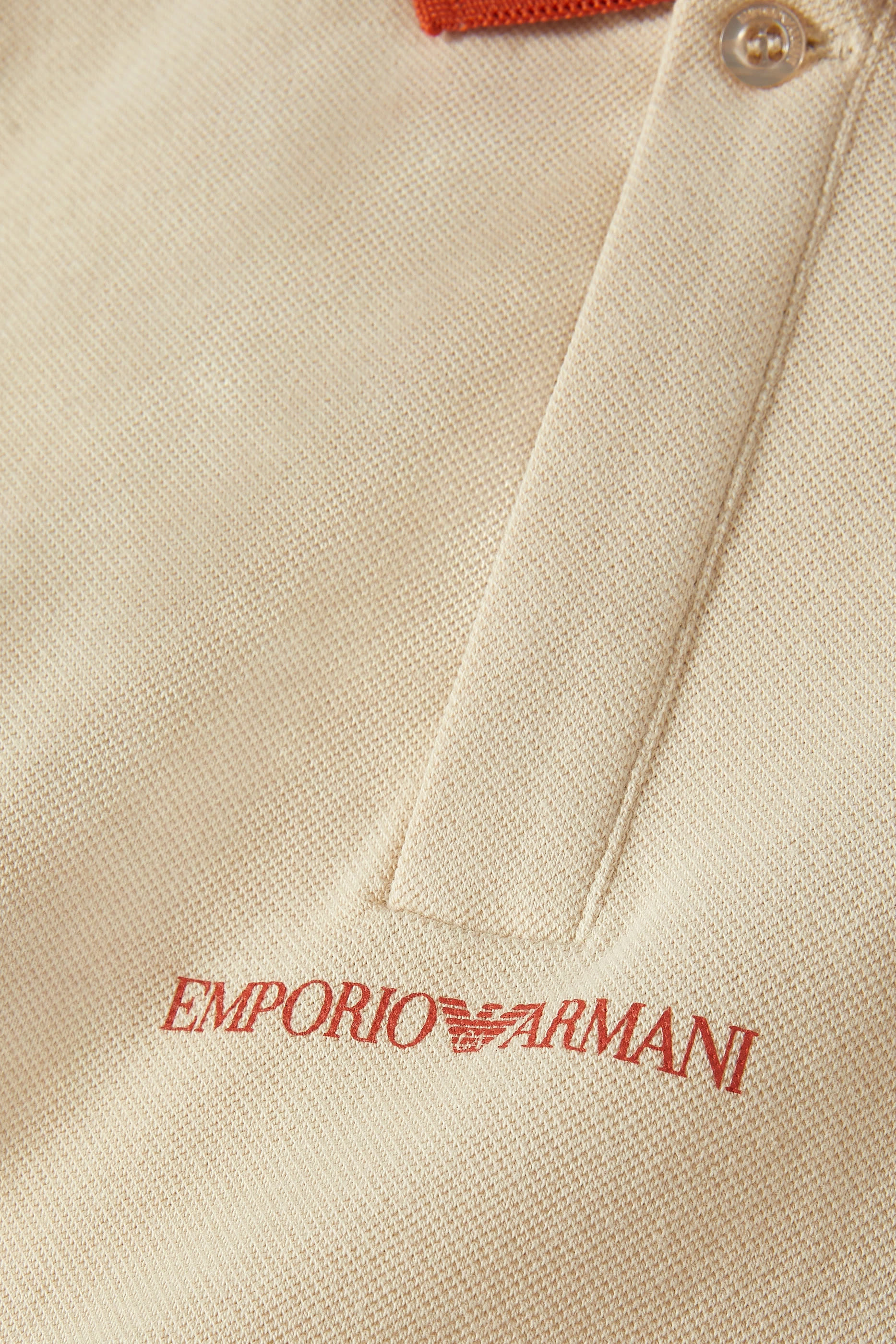 قميص بولو بتفاصيل بلون مغاير جيرسيه بيكيه للأطفال