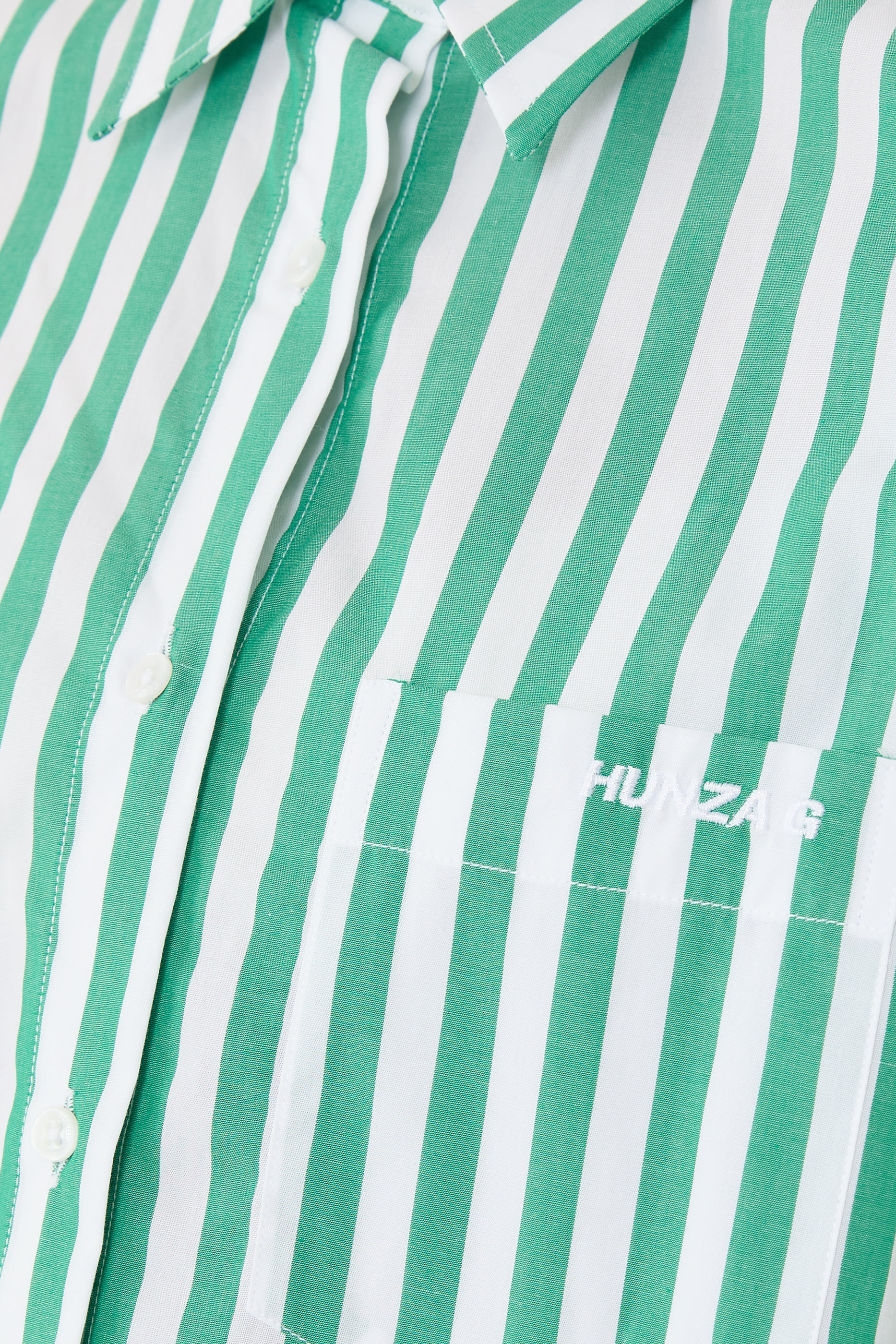 قميص كابانا مخطط مطرز