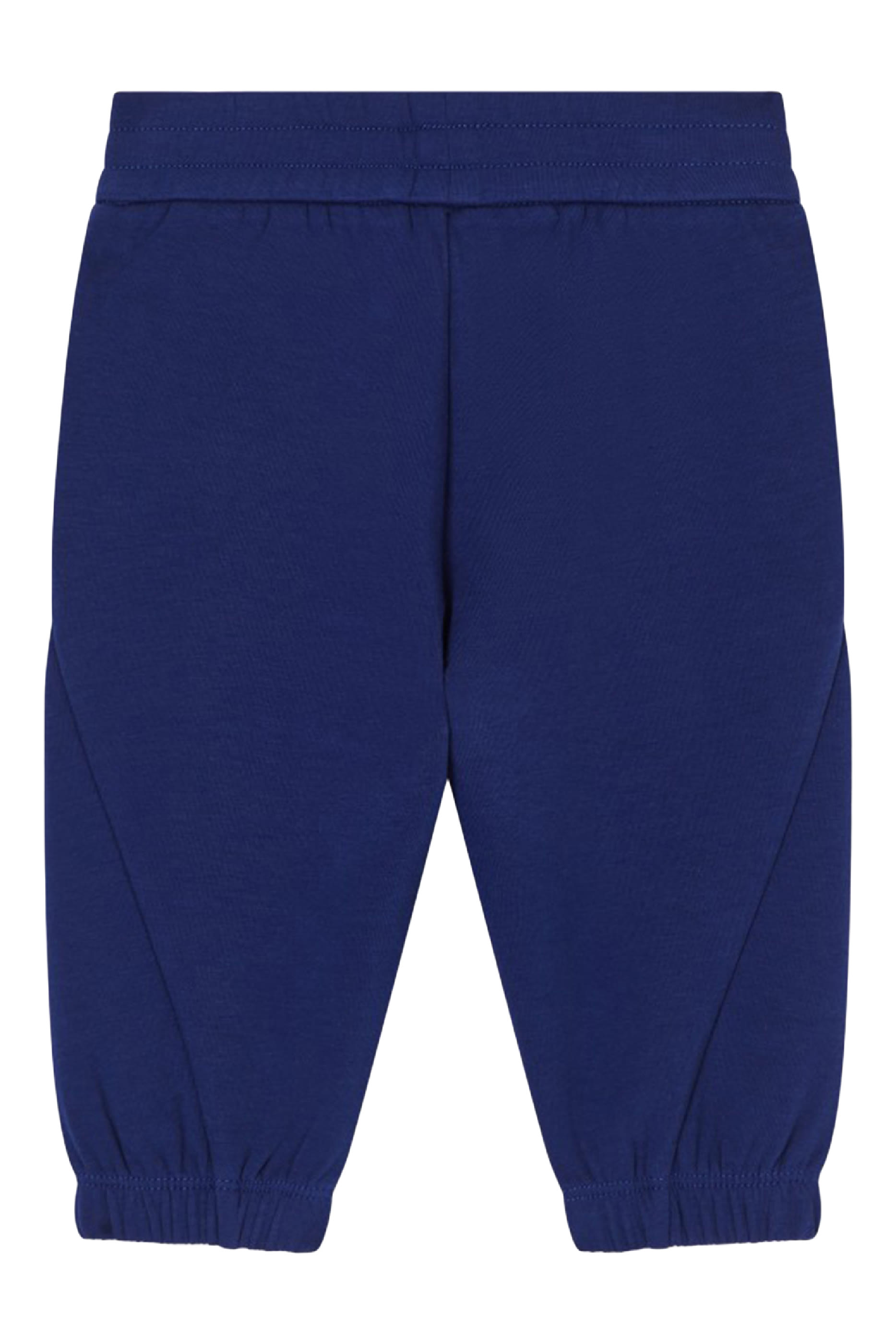 بنطال رياضي برقعة بشعار الماركة للأطفال