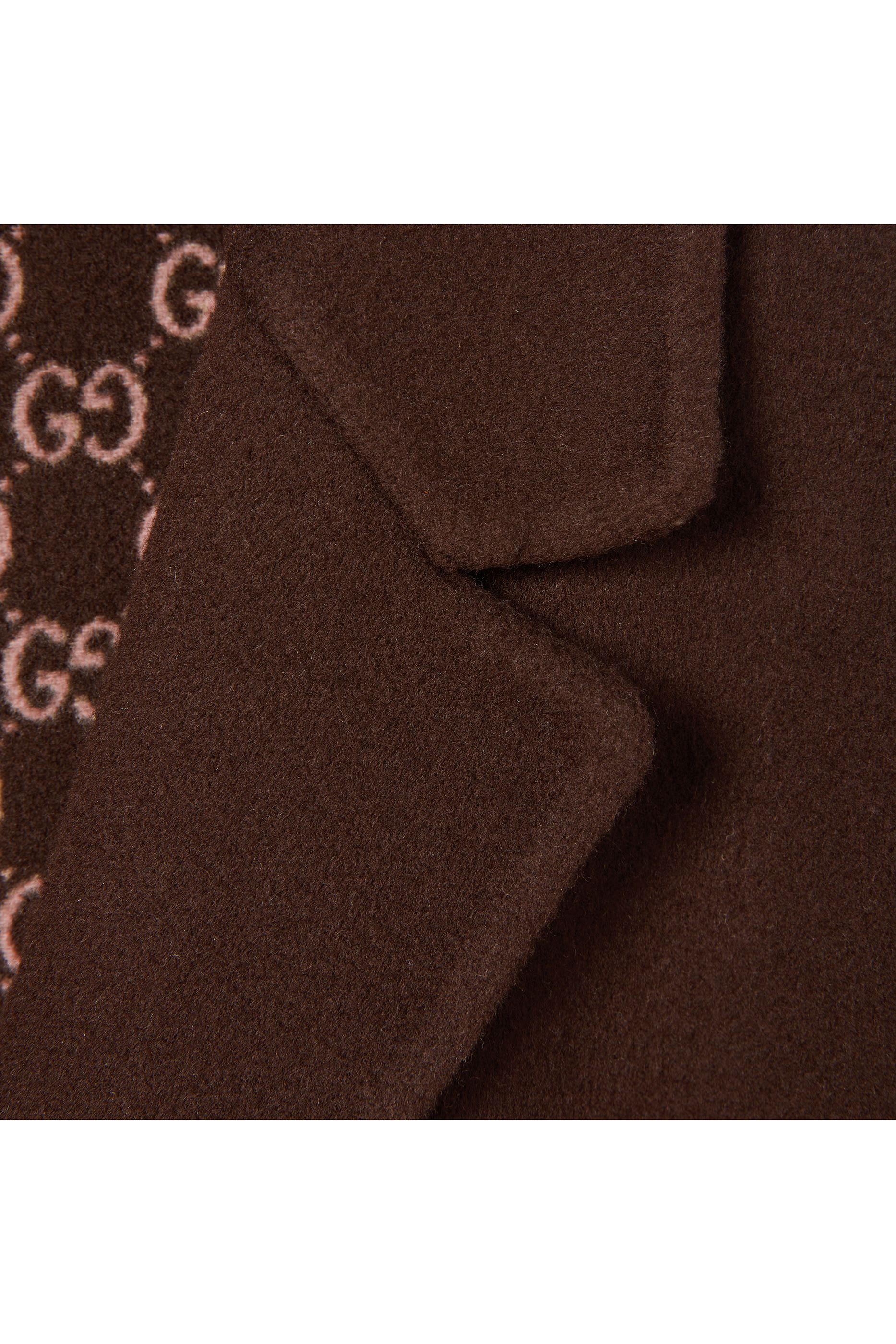 معطف بوجهين حرير صوف