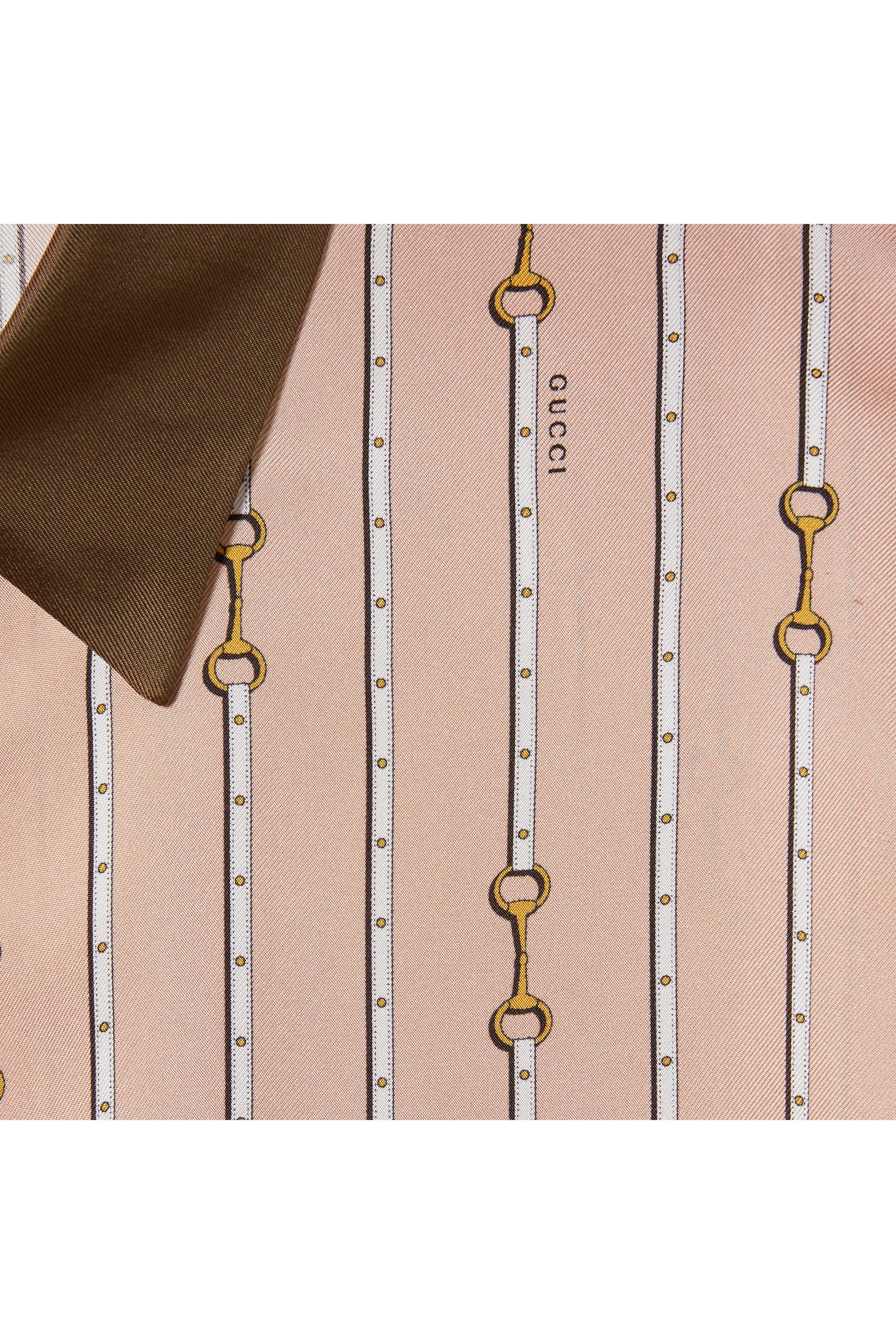 قميص بنقشة حرير تويل