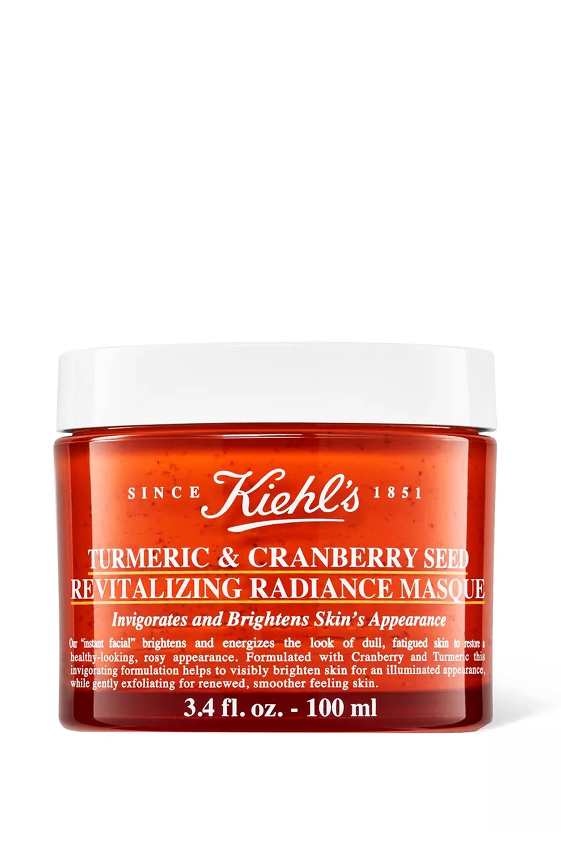 قناع لإعادة حيوية ونضارة البشرة بالكركم وبذور التوت البري