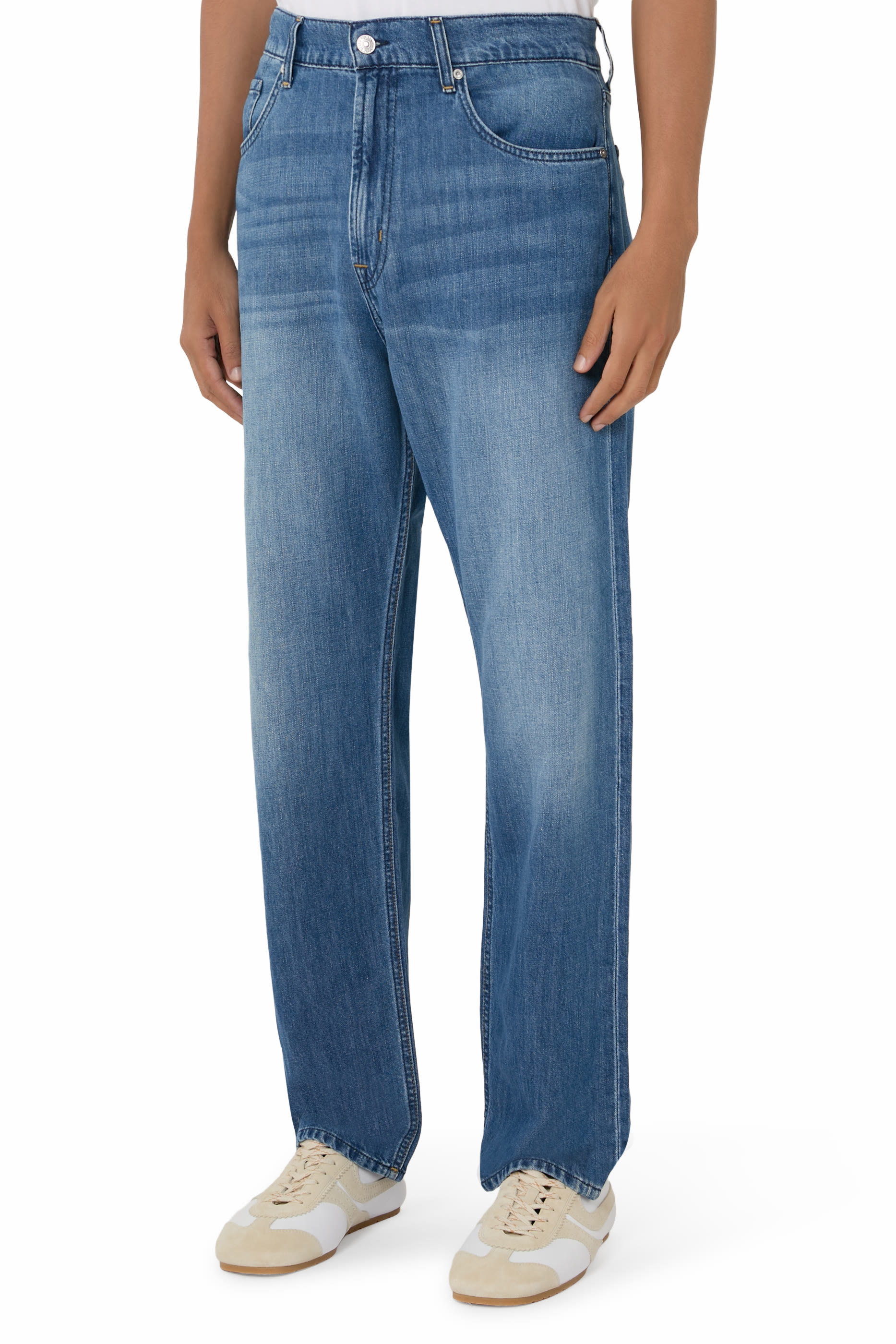 بنطال مودرن بقصة ساق مستقيمة