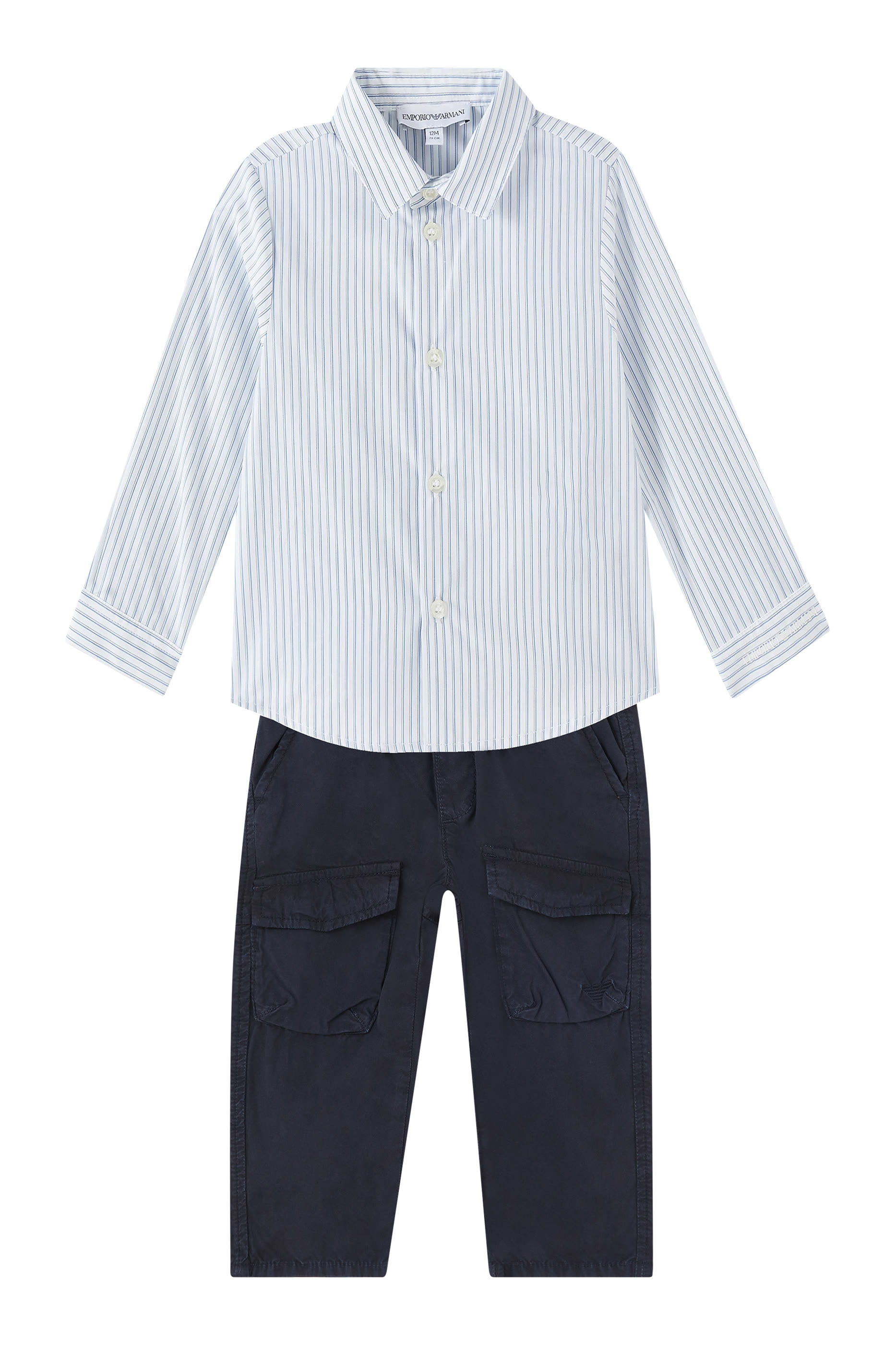 بنطال بشعار الماركة للأطفال