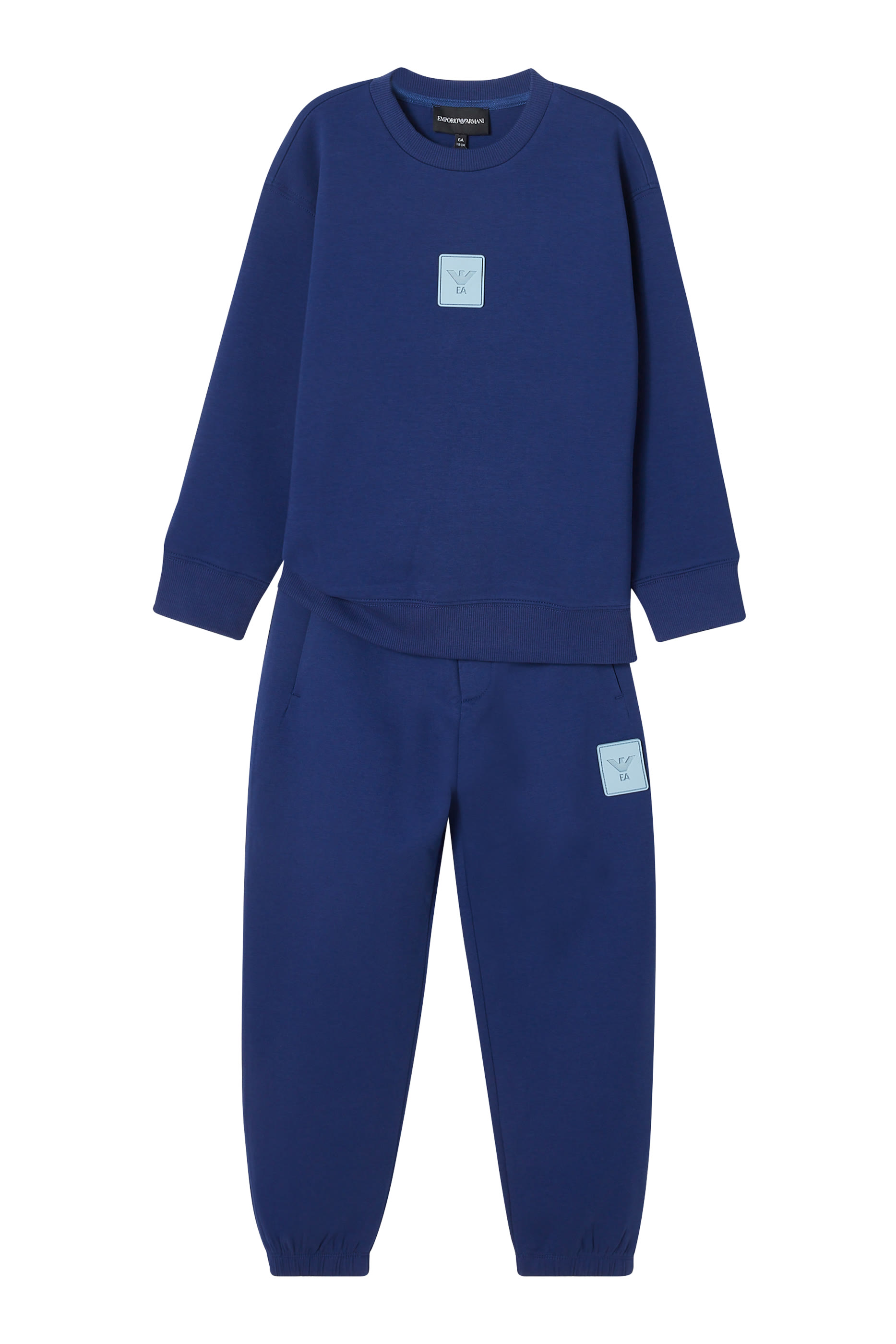 سويت شيرت بشعار الماركة للأطفال