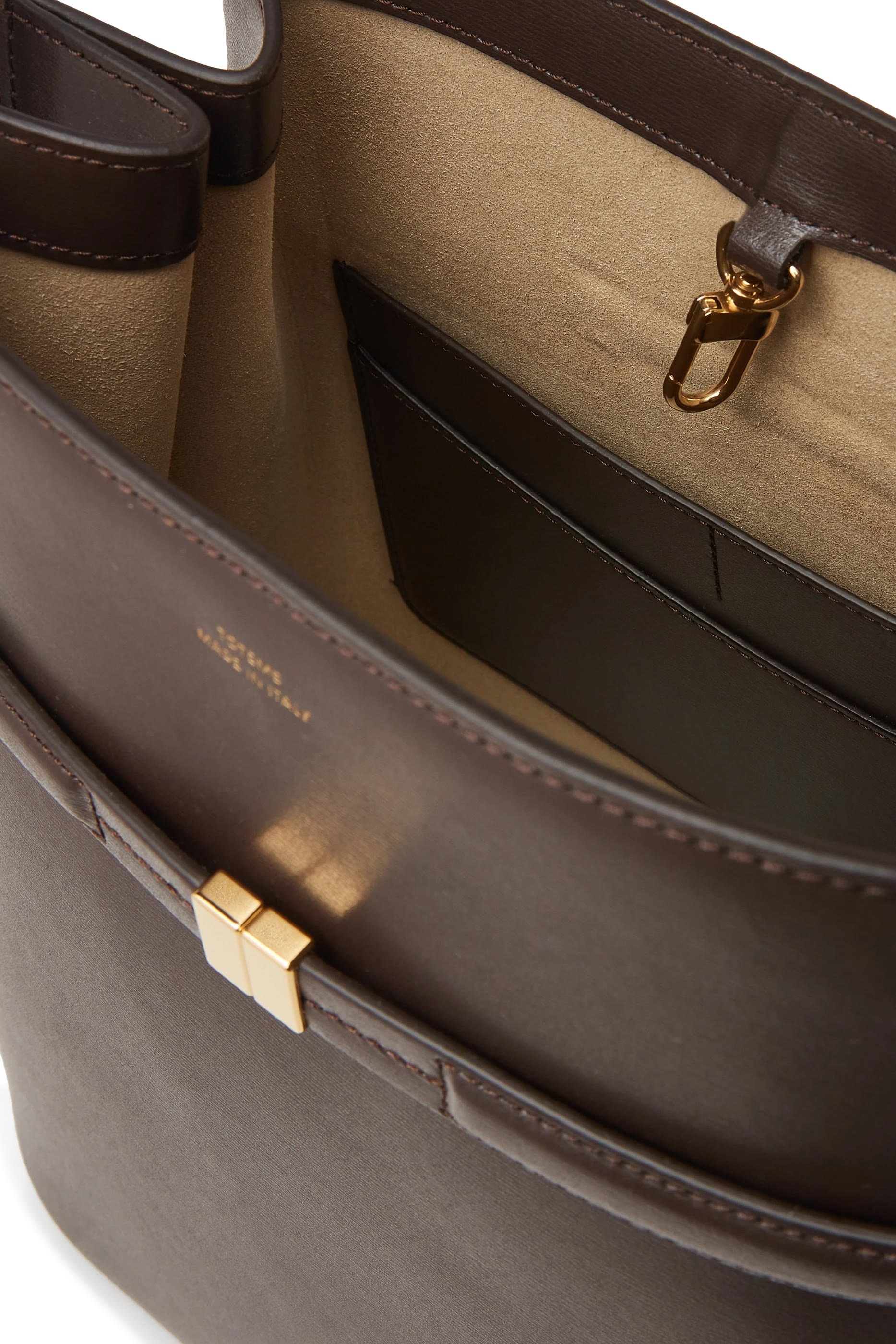 حقيبة باكيت بحزام جلد