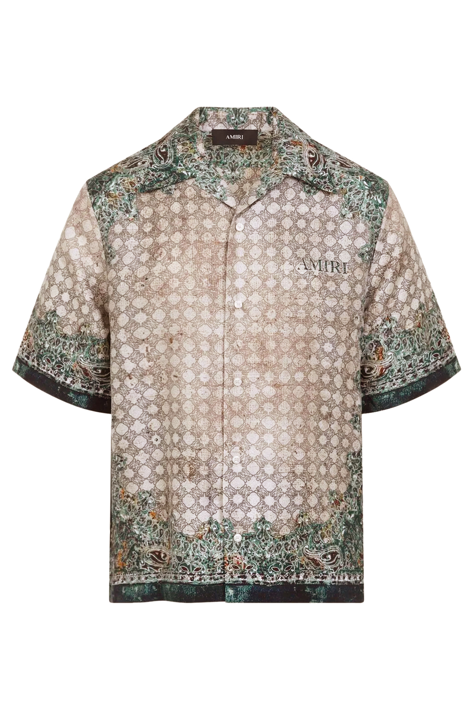 قميص بولينج بنقشة باندانا