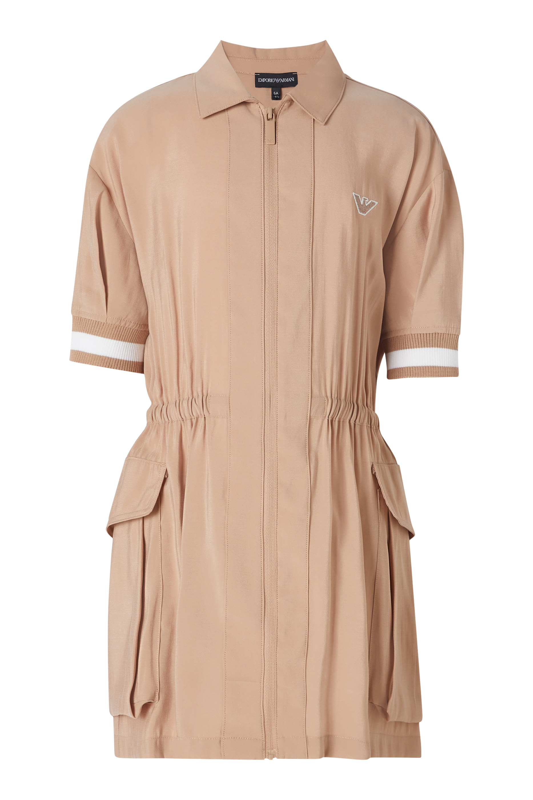 فستان كارجو بشعار الماركة للأطفال