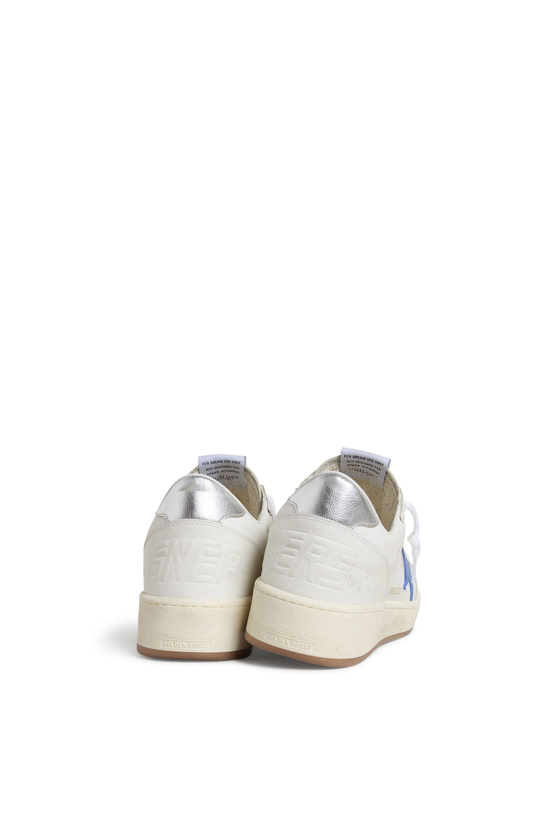 سنيكرز بول ستار مزين برقعة نجمة جلد وكعب جلد مموج للرجال