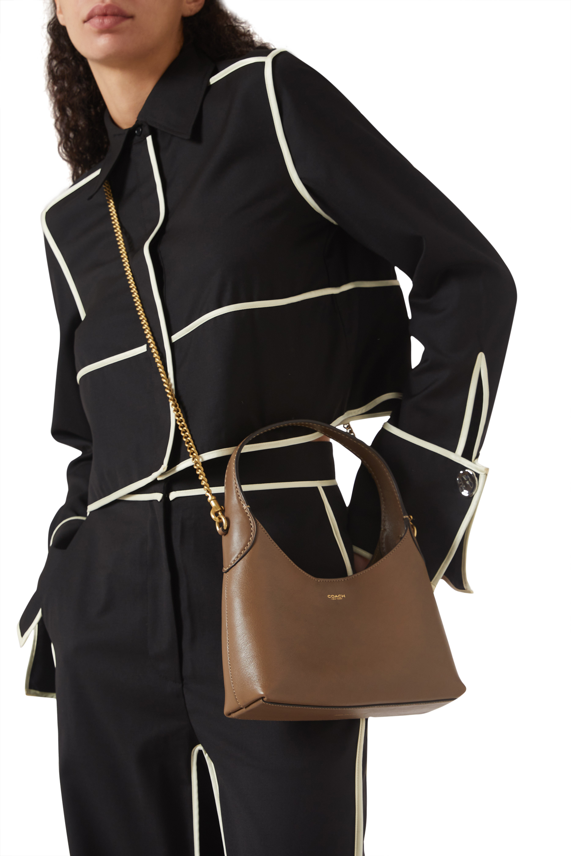 حقيبة كتف بروكلين 23 جلد