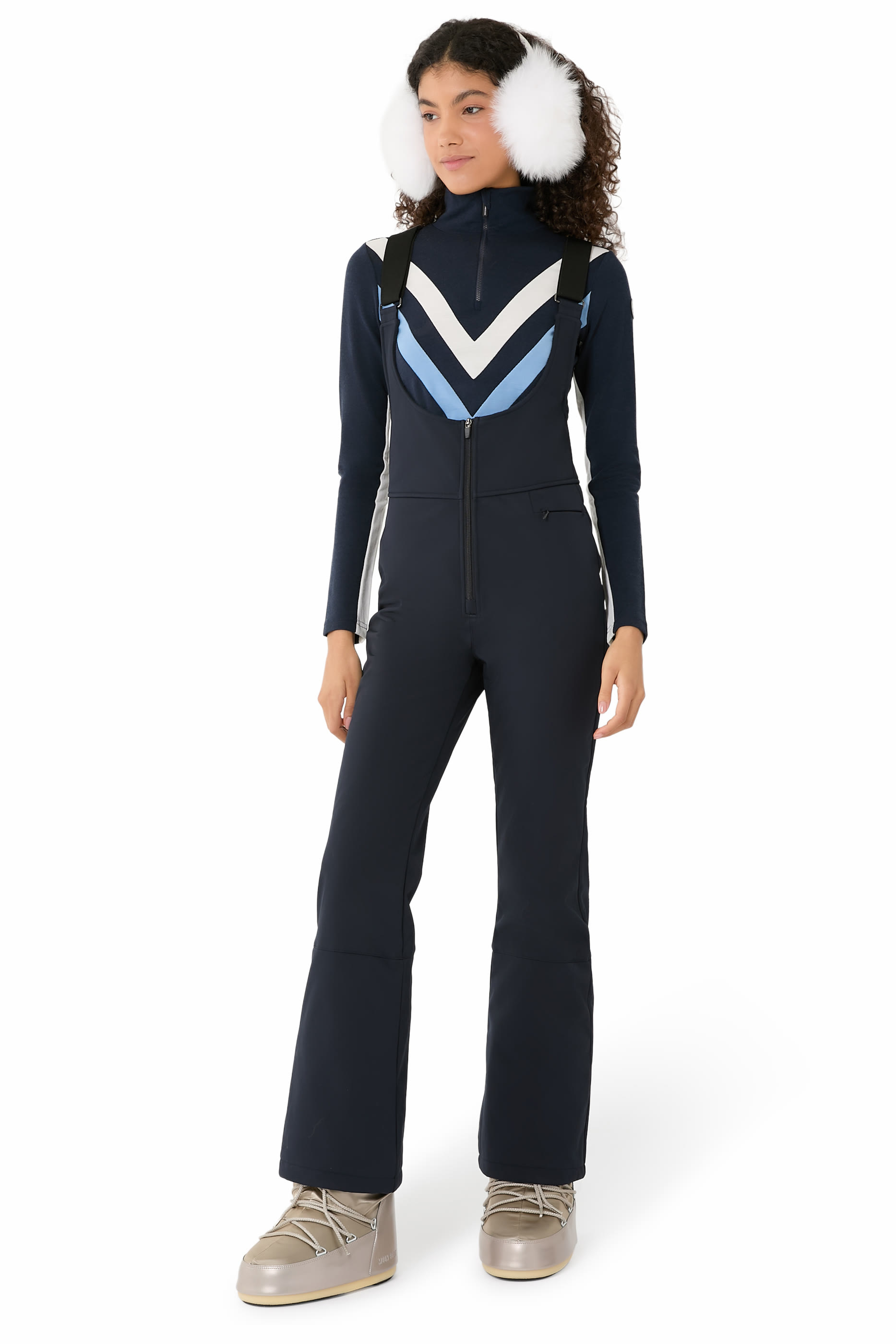 Voss Chevron Quarter Zip Sweater 