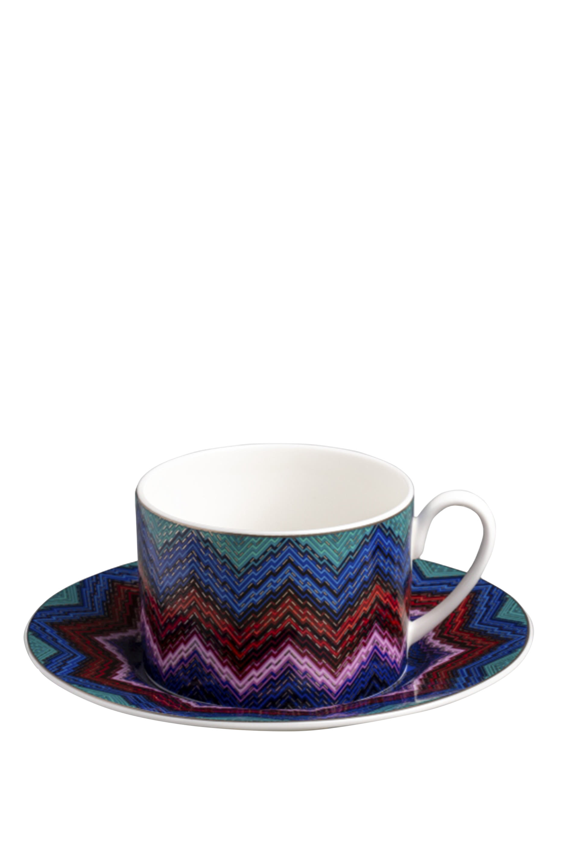 طقم كوب شاي وصحن ستارلايت فاخر