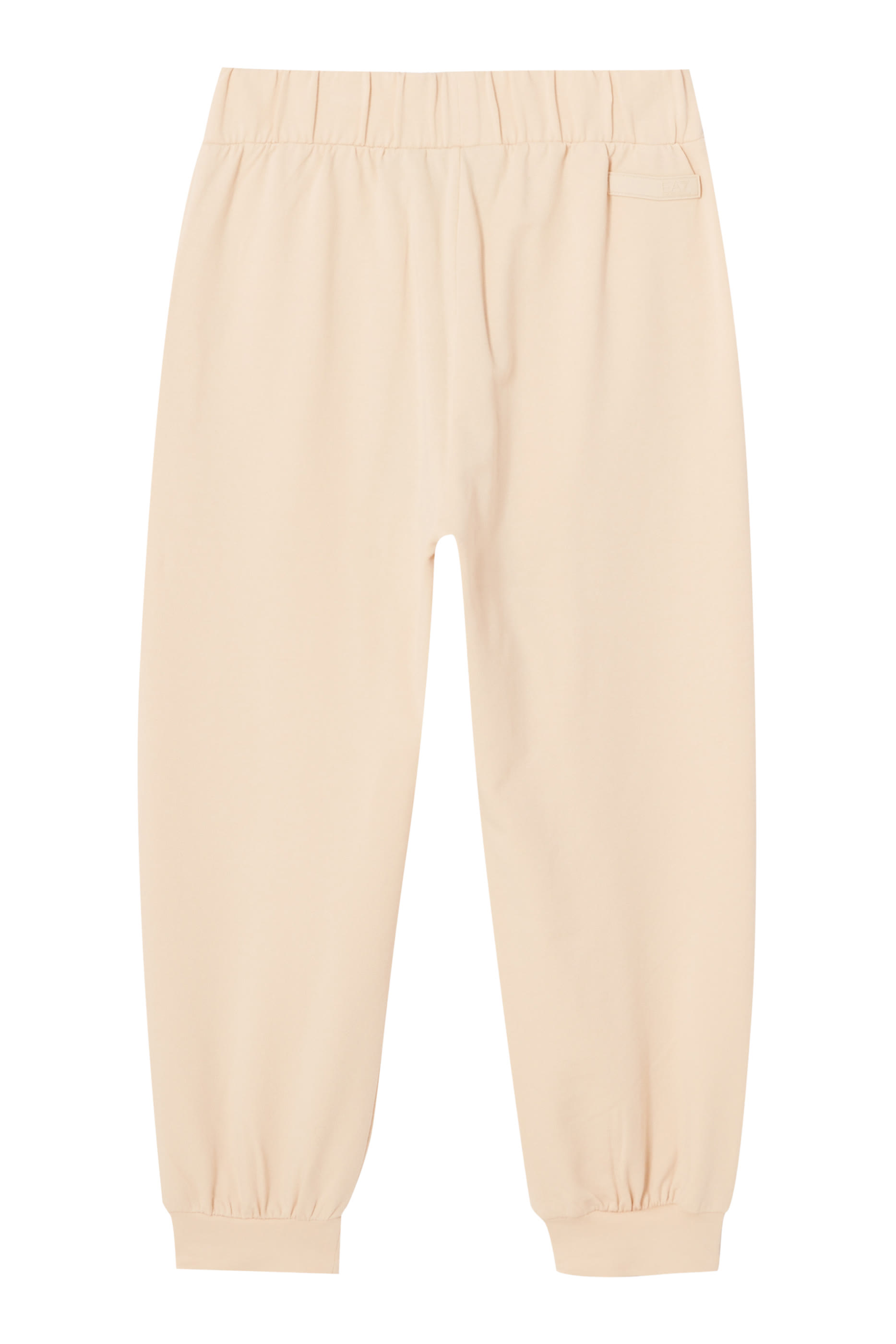 بنطال رياضي بشعار الماركة وزهور للأطفال