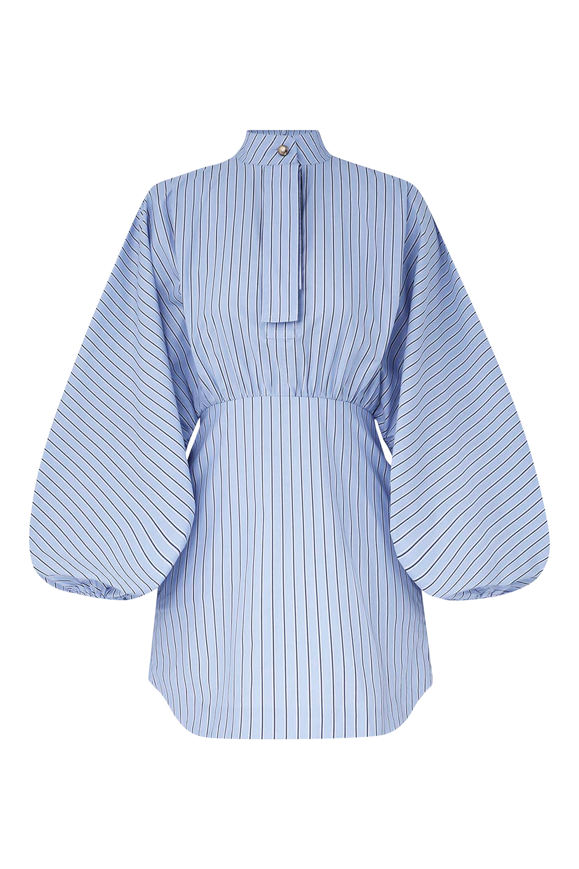 فستان قصير برباط تضييق