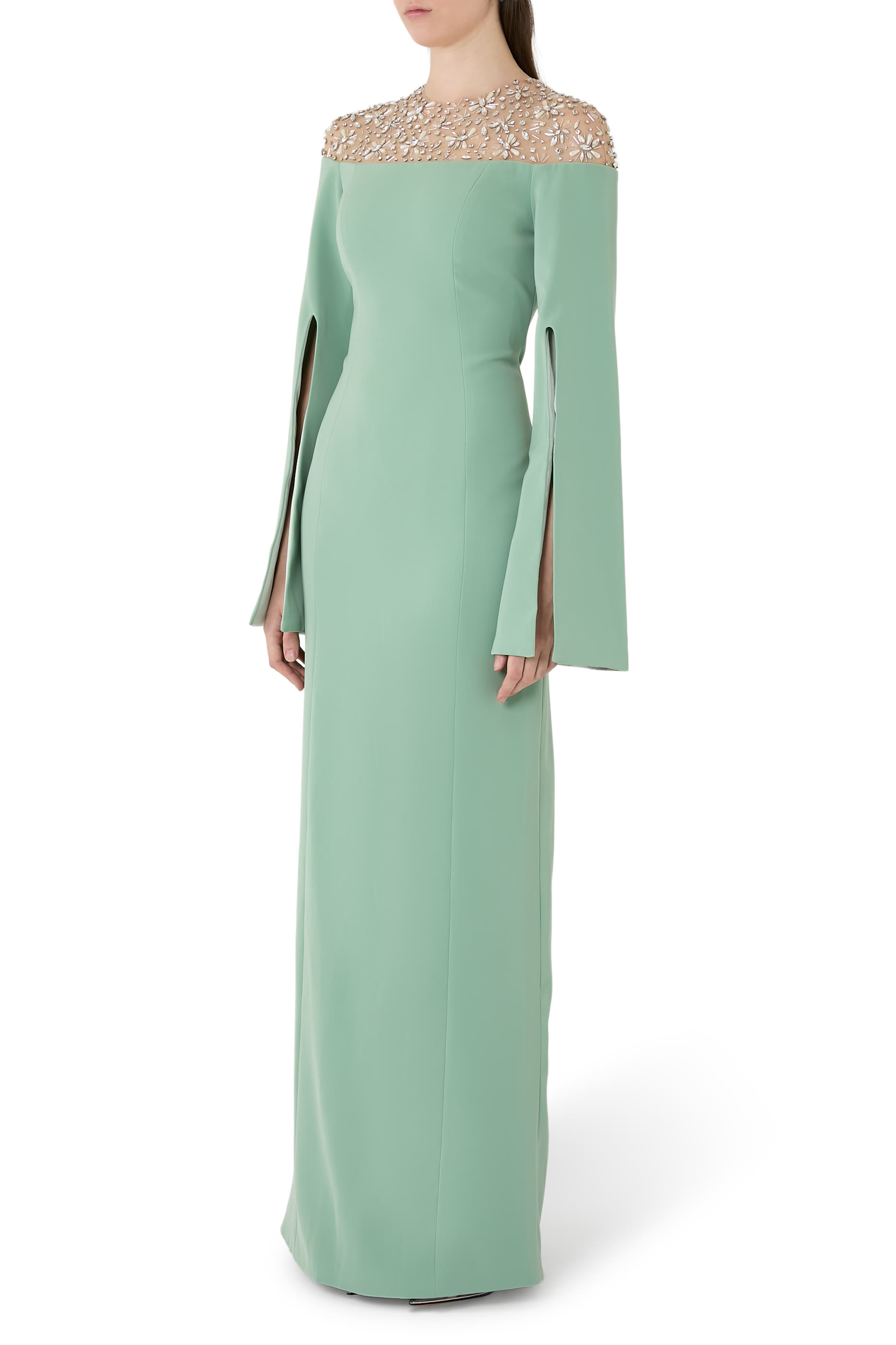 فستان كاليبسو مطرز طويل