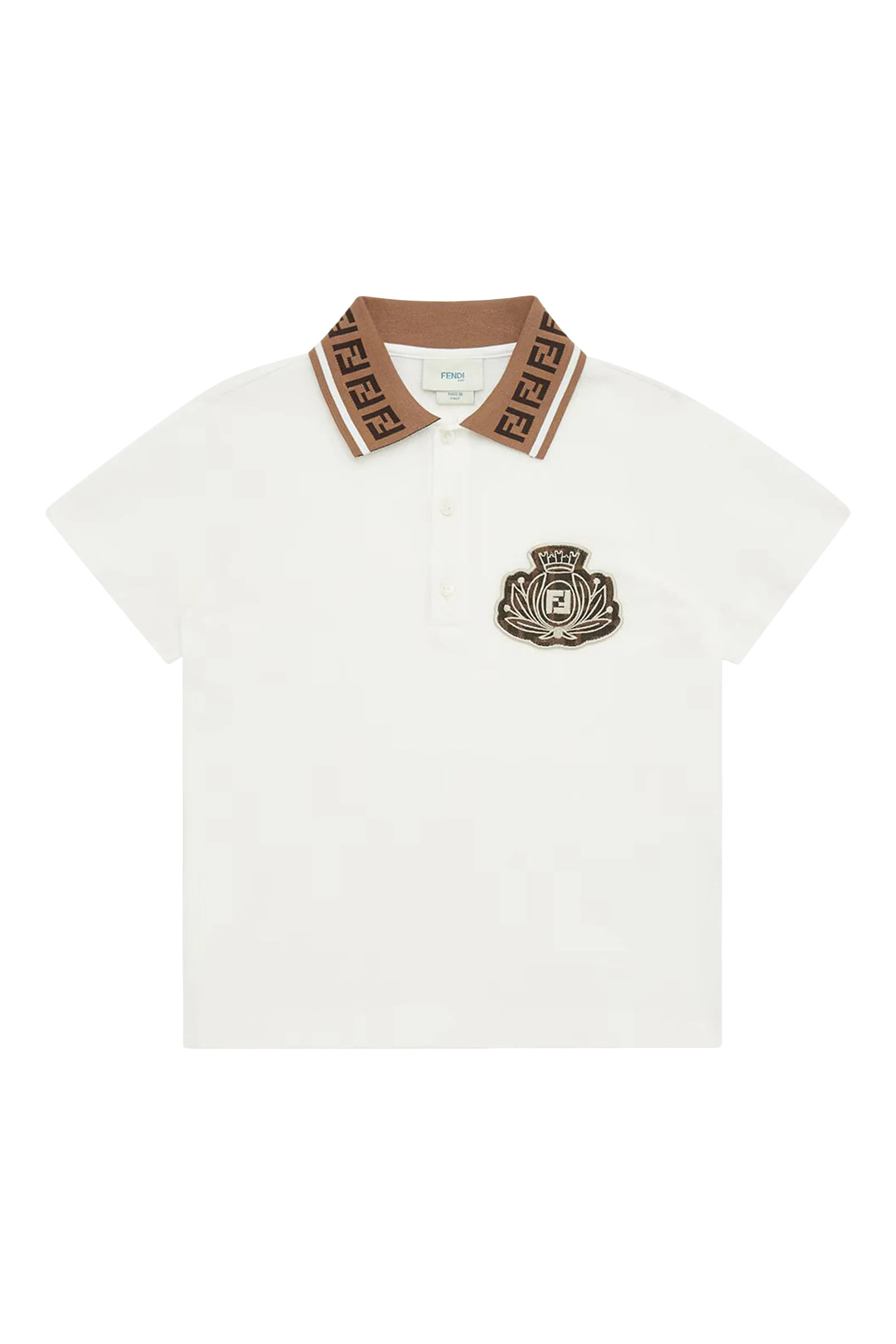 قميص بولو بشعار الماركة للأطفال