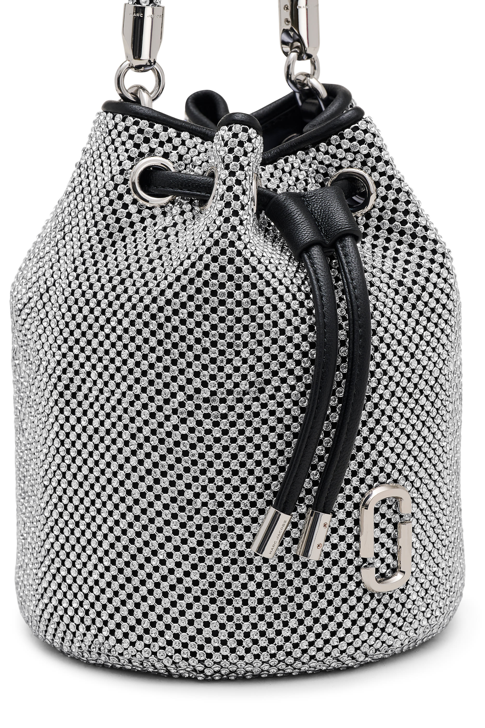 حقيبة باكيت صغيرة مزينة بأحجار الراين