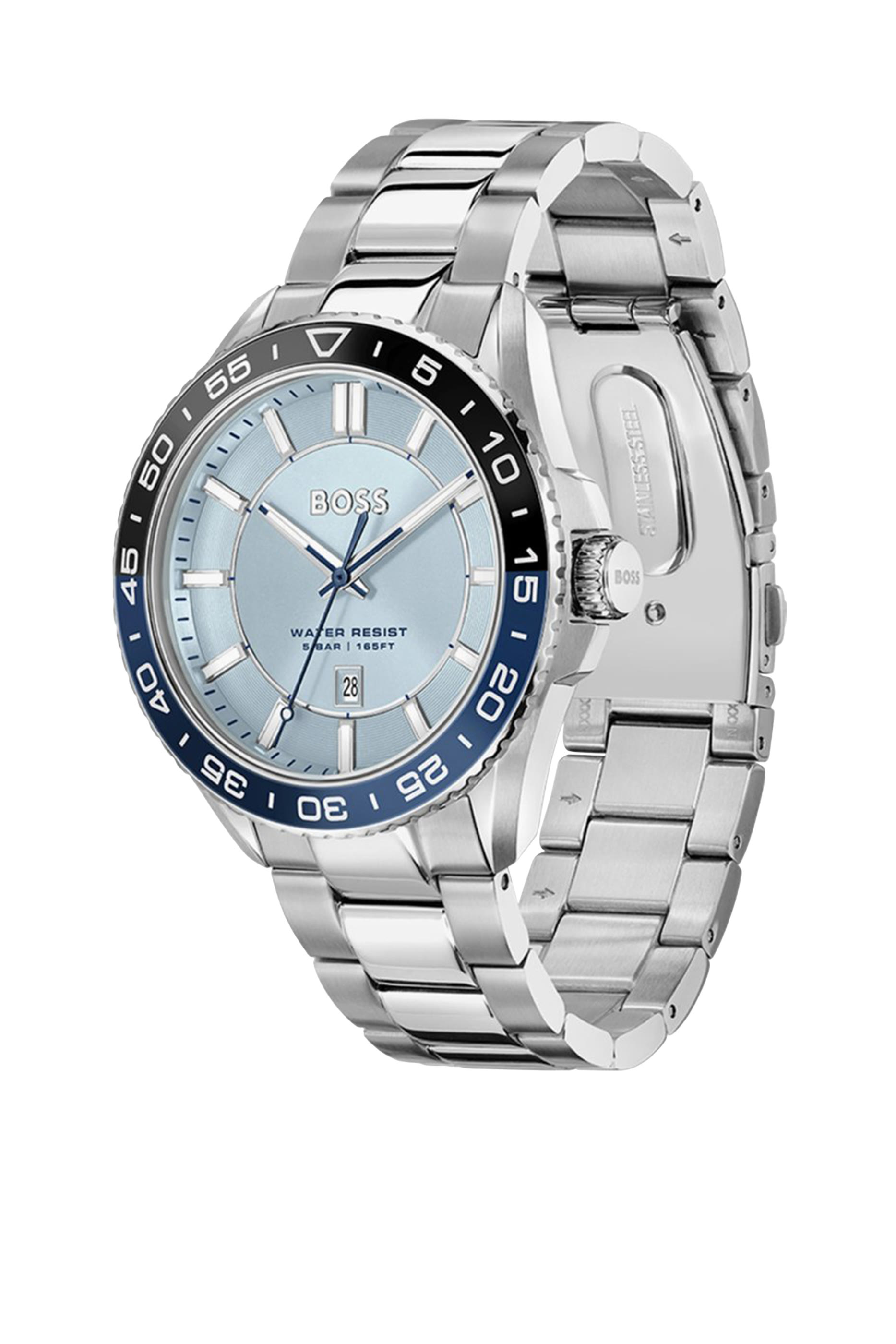 ساعة كوارتز ستانلس