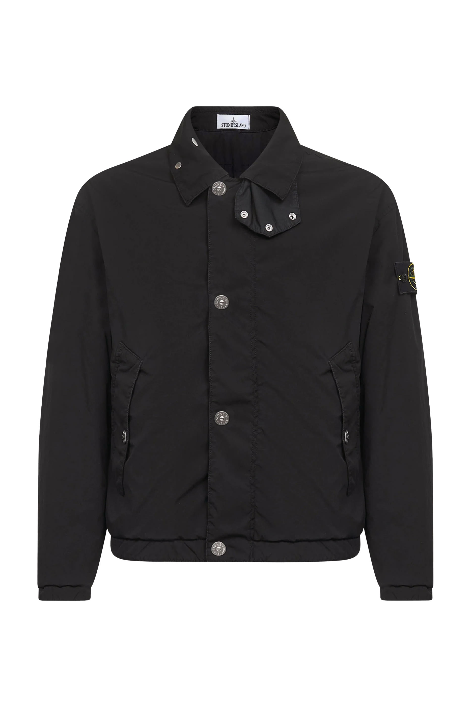 جاكيت كوتش بجيوب بأزرار كبس للإغلاق مقاوم للماء