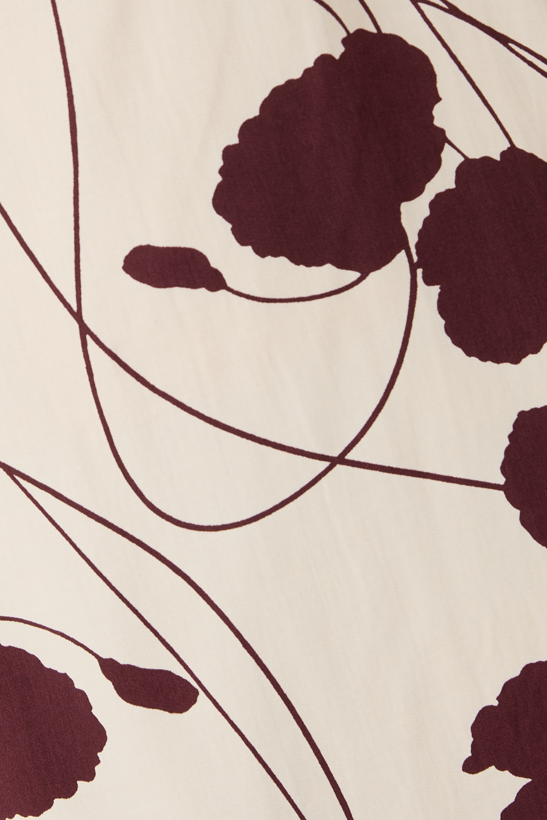 فستان فيليس قصير بنقشة زهور